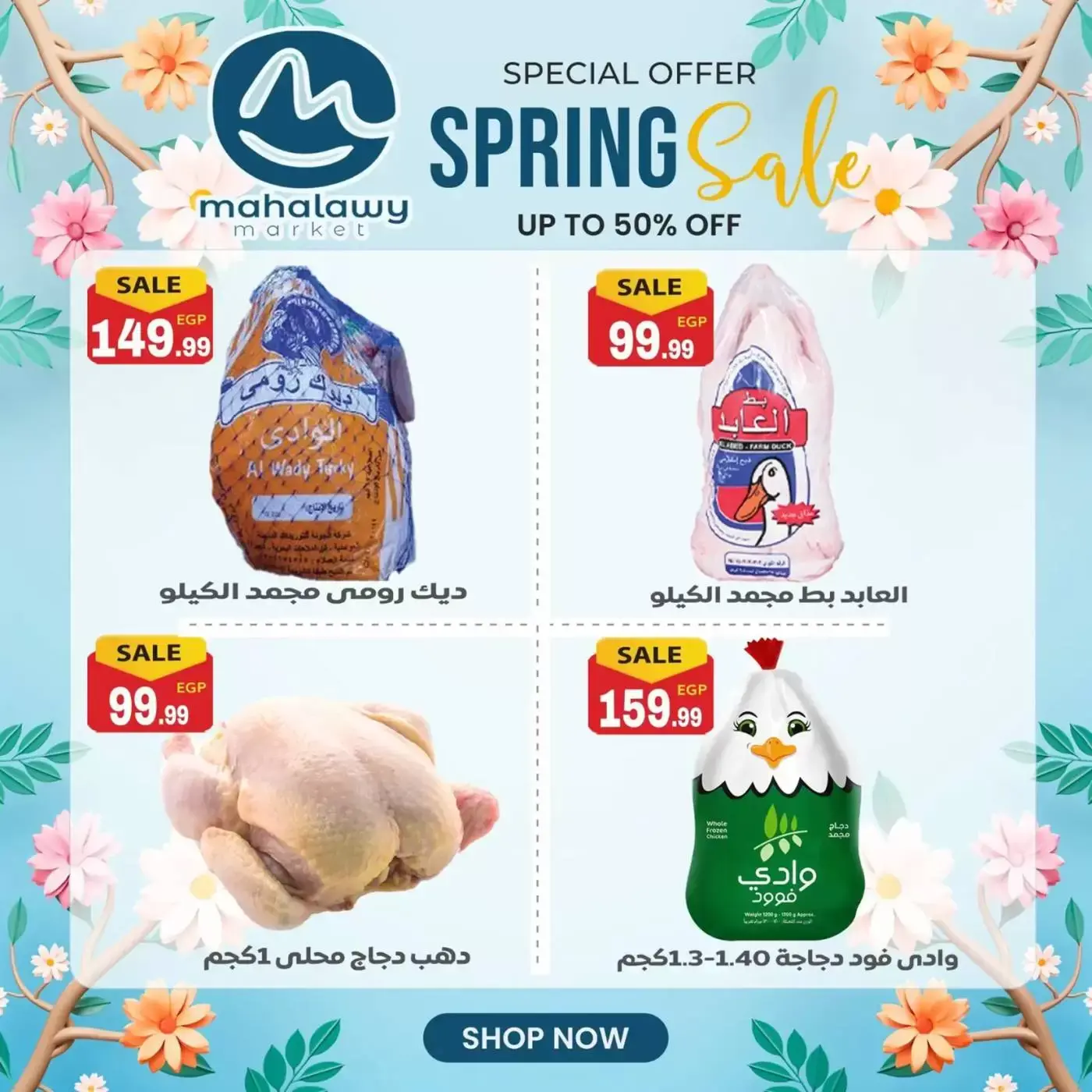 عروض أولاد المحلاوى من ٣١ مارس حتى ٤ أبريل ٢٠٢٦ تخفيضات الربيع