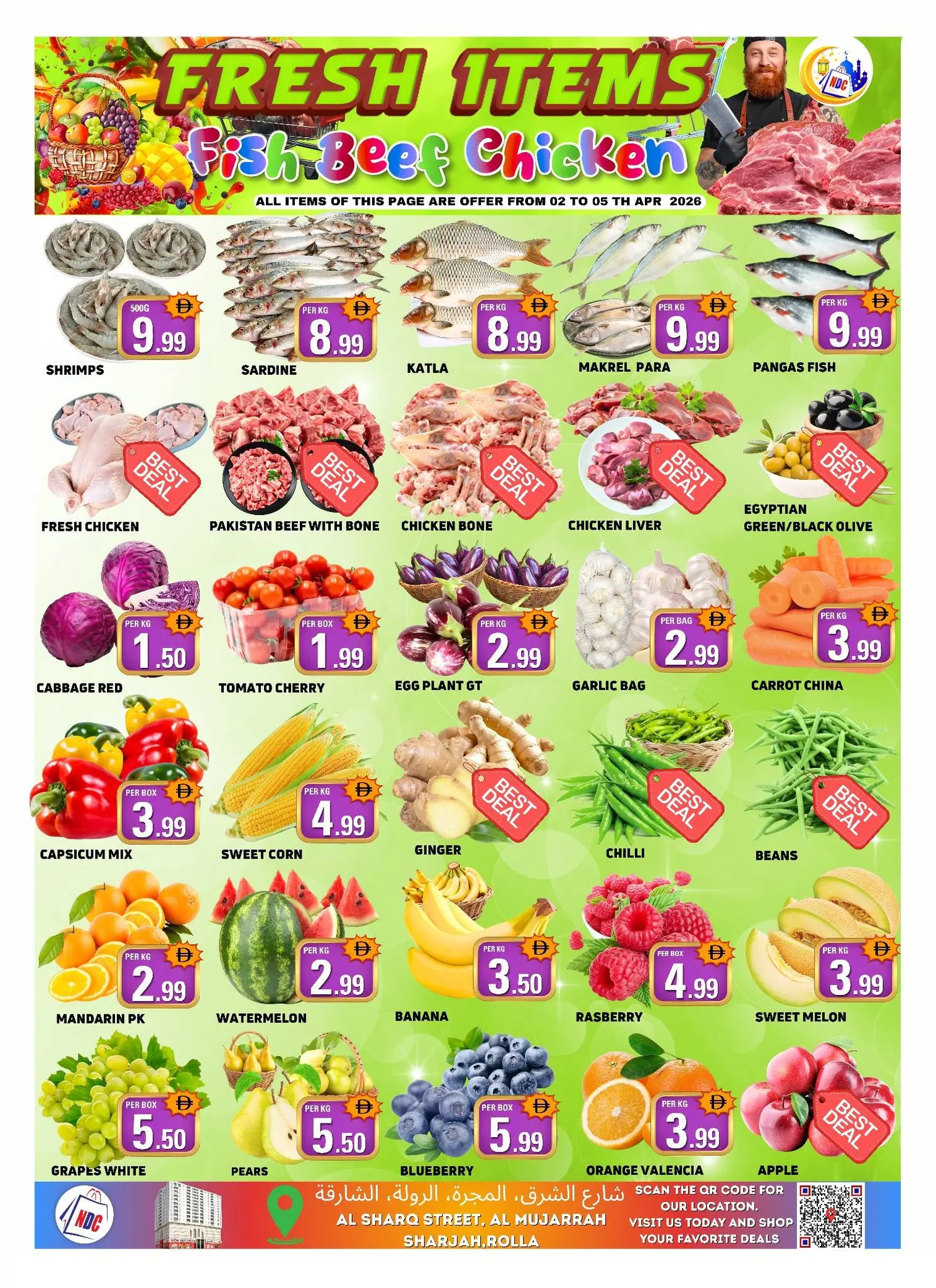 Offres Centre New Day Émirats arabes unis de 2 à 8 avril 2026 Offres week-end