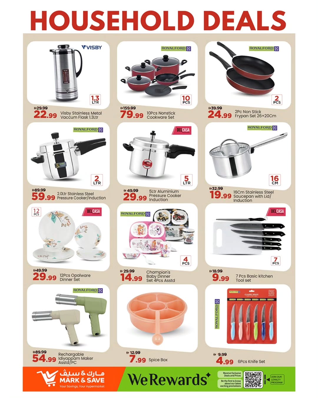 Offres Mark & Save Al Rashidiya de 2 à 5 avril 2026 MEGA APRIL HANGAMA