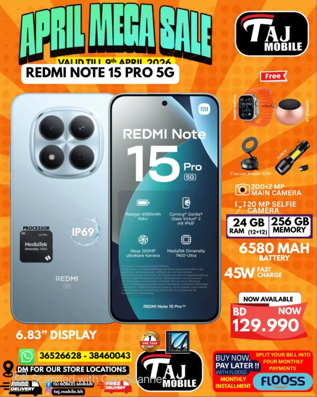 Ofertas de Taj Móviles Bahréin de 3 a 9 abril 2026 Mega Venta - Taj Móviles - Bahréin - 3 abril 2026 – 9 abril 2026 - Página 27