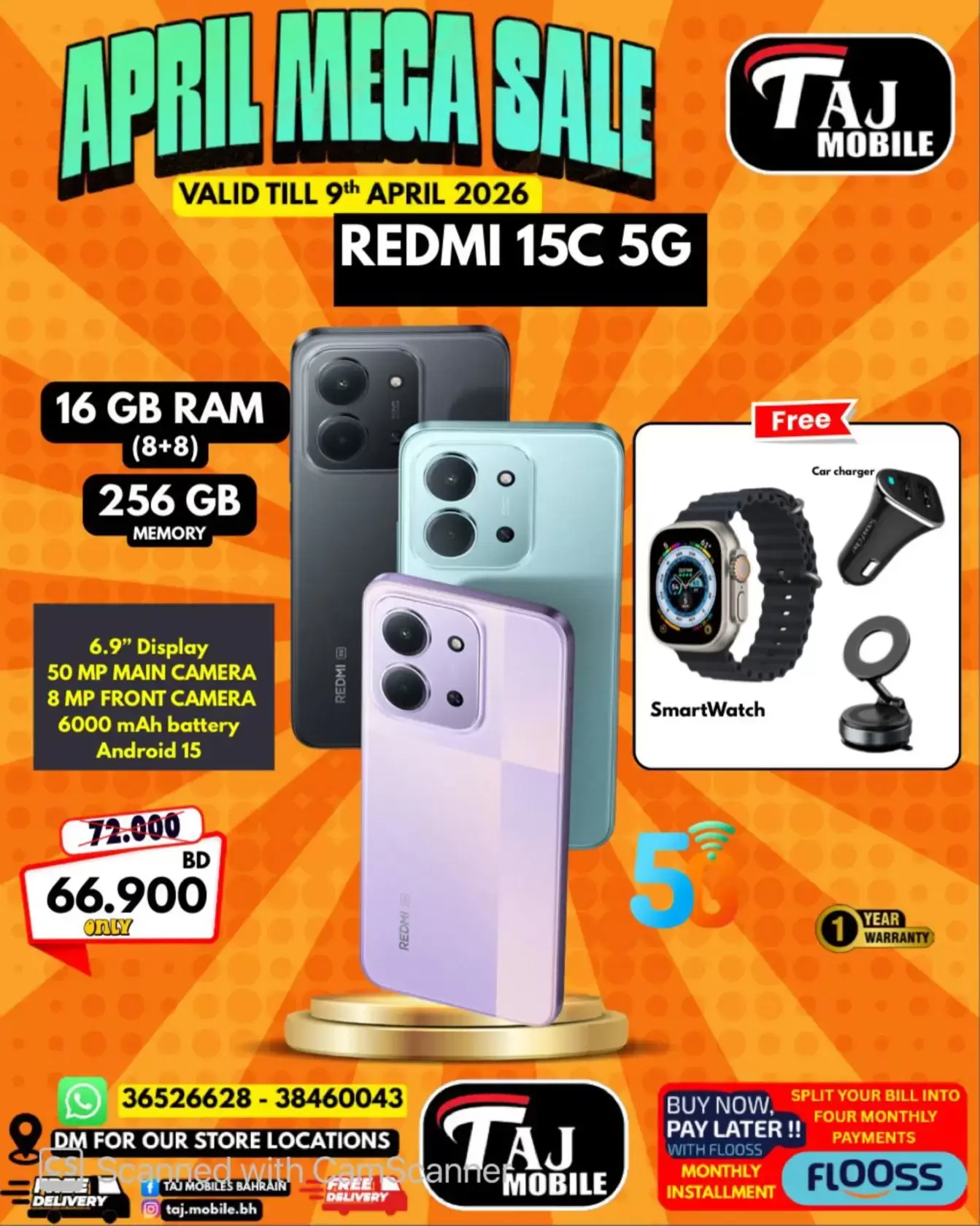 Ofertas de Taj Móviles Bahréin de 3 a 9 abril 2026 Mega Venta - Taj Móviles - Bahréin - 3 abril 2026 – 9 abril 2026 - Página 35