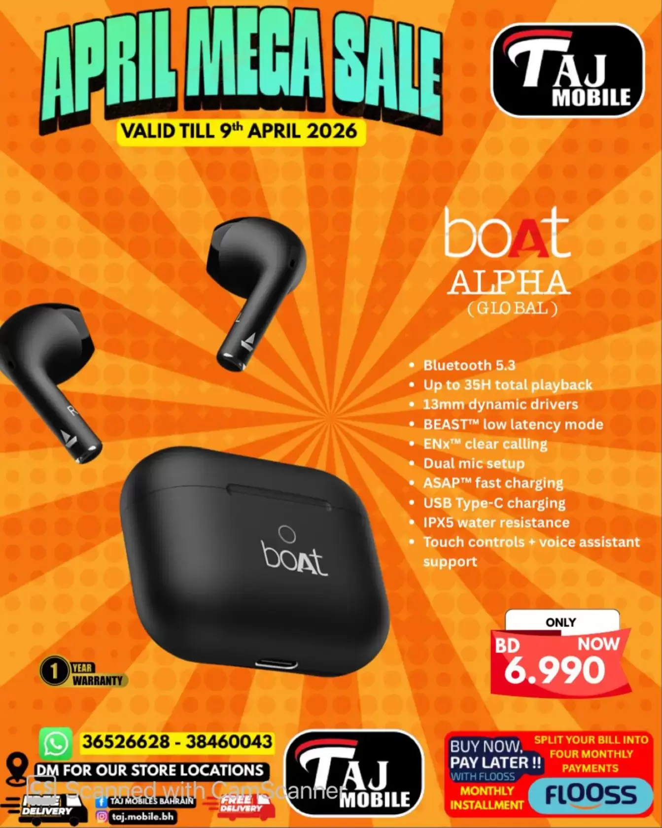 Ofertas de Taj Móviles Bahréin de 3 a 9 abril 2026 Mega Venta - Taj Móviles - Bahréin - 3 abril 2026 – 9 abril 2026 - Página 55
