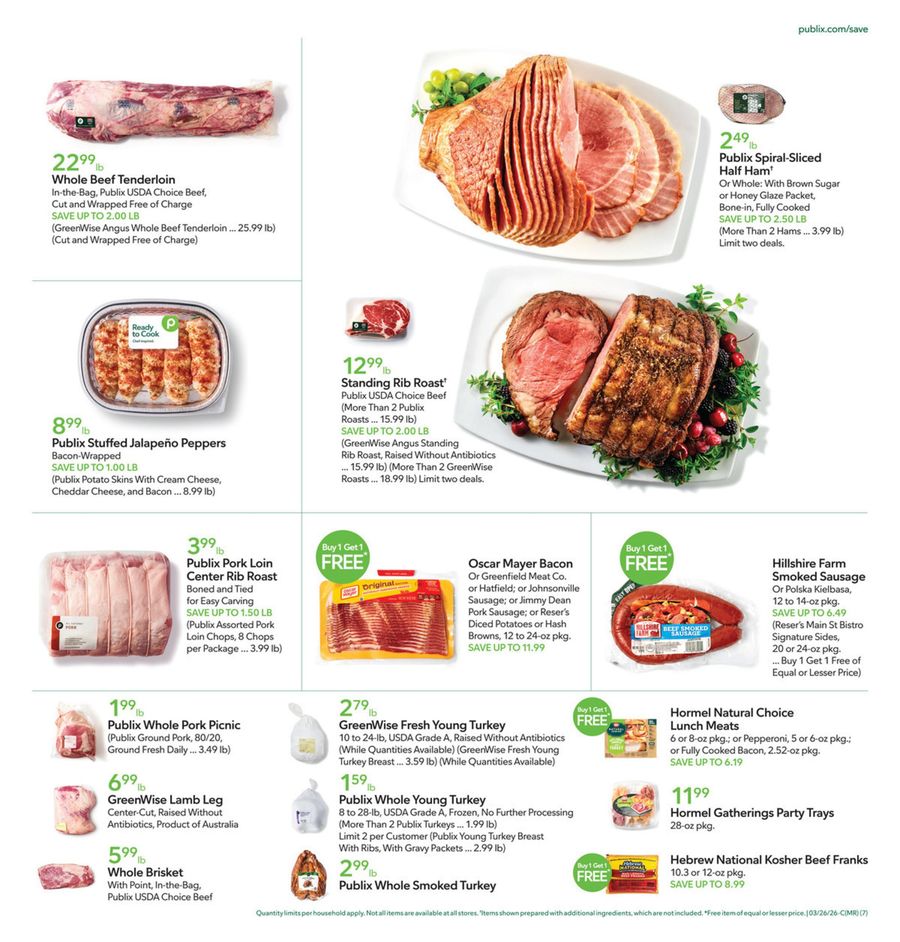 Offres Publix États-Unis de 25 mars à 4 avril 2026 Offres et bonnes affaires exclusives - Publix - États-Unis - 25 mars 2026 – 4 avril 2026 - Page 7