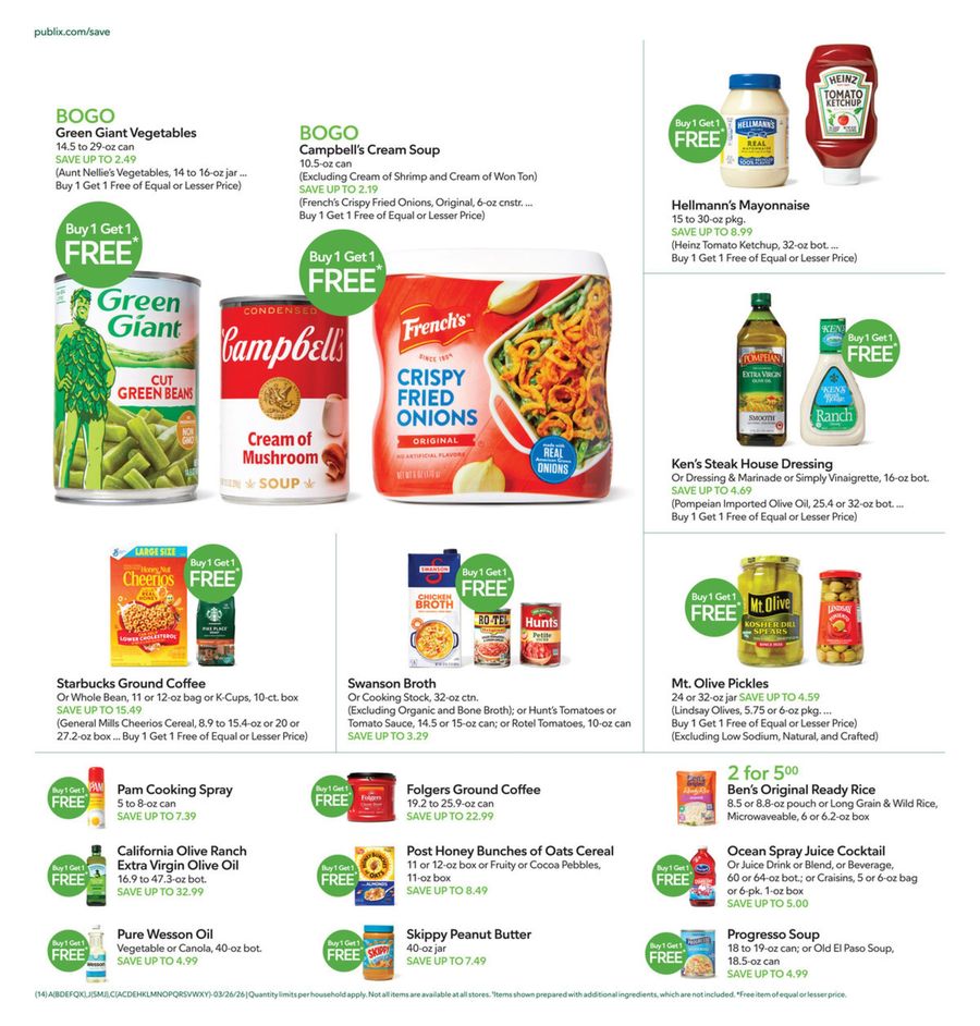 Offres Publix États-Unis de 25 mars à 4 avril 2026 Offres et bonnes affaires exclusives - Publix - États-Unis - 25 mars 2026 – 4 avril 2026 - Page 14