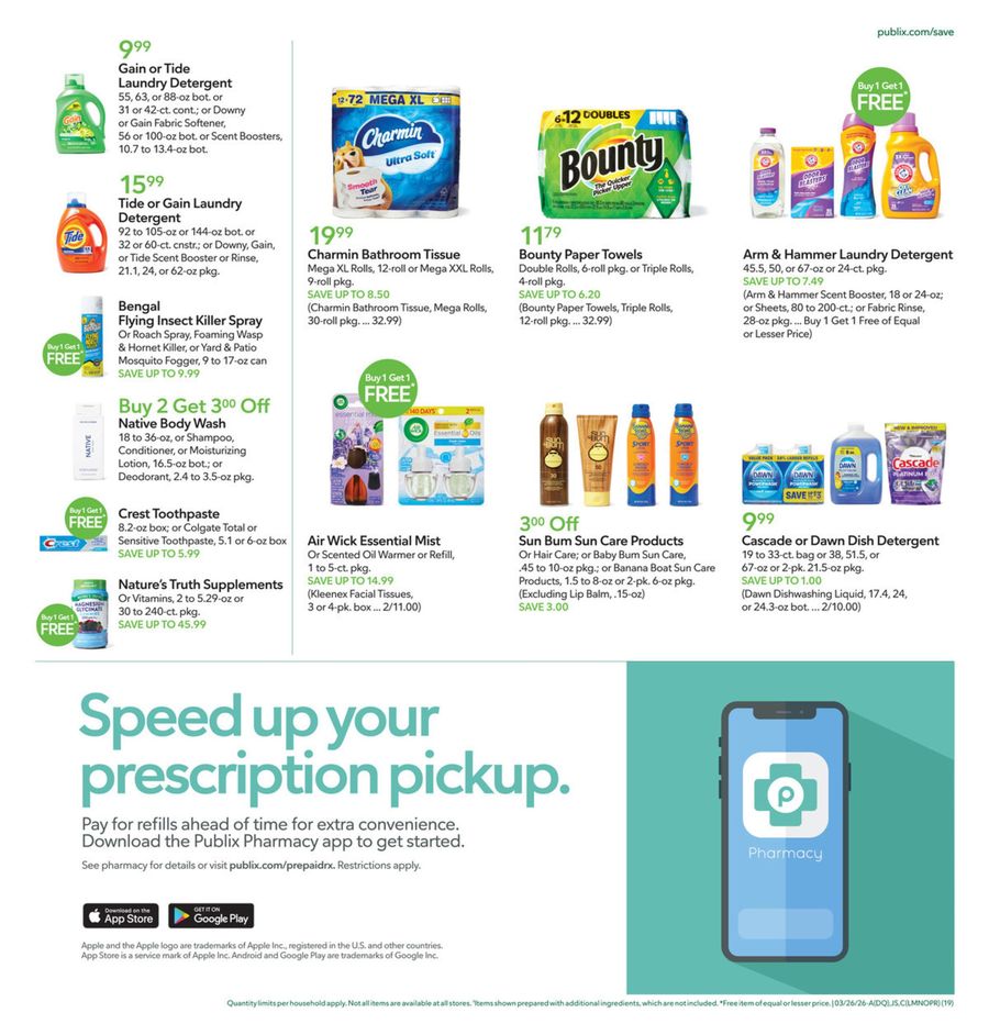 Offres Publix États-Unis de 25 mars à 4 avril 2026 Offres et bonnes affaires exclusives - Publix - États-Unis - 25 mars 2026 – 4 avril 2026 - Page 19
