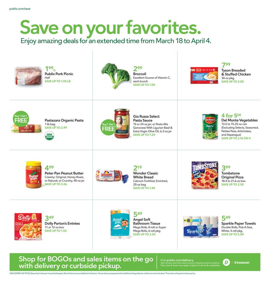 Offres Publix États-Unis de 25 mars à 4 avril 2026 Offres et bonnes affaires exclusives - Publix - États-Unis - 25 mars 2026 – 4 avril 2026 - Page 21