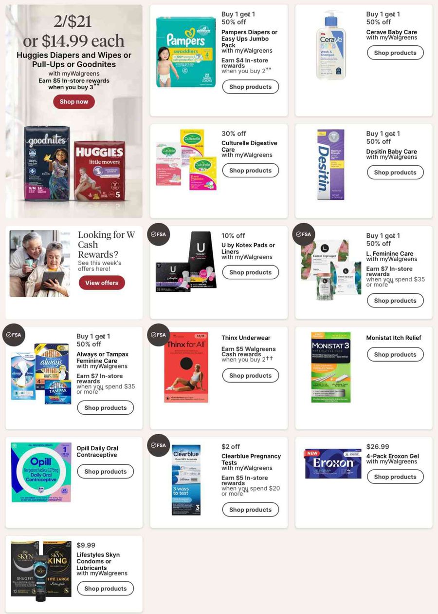 Offres Walgreens États-Unis de 29 mars à 4 avril 2026 Nos meilleures offres - Walgreens - États-Unis - 29 mars 2026 – 4 avril 2026 - Page 16