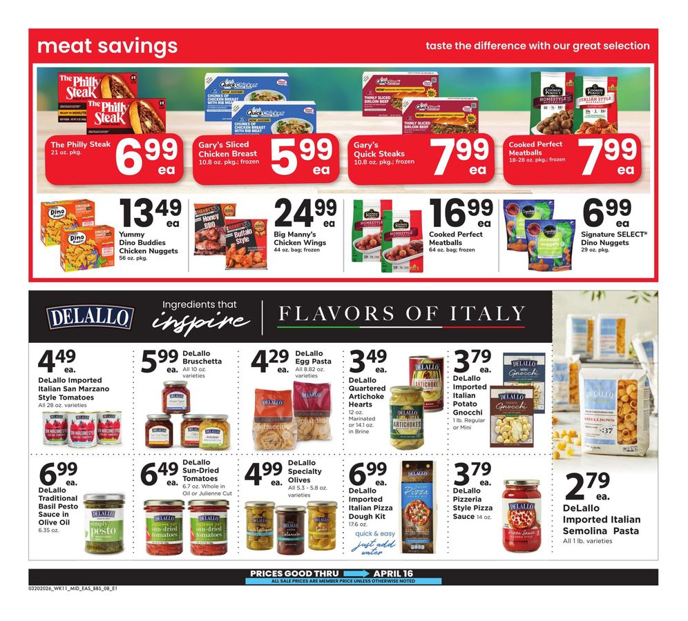Offres Supermarché Safeway États-Unis de 20 mars à 16 avril 2026 LE GRAND LIVRE DE L'EPARGNE - Supermarché Safeway - États-Unis - 20 mars 2026 – 16 avril 2026 - Page 8
