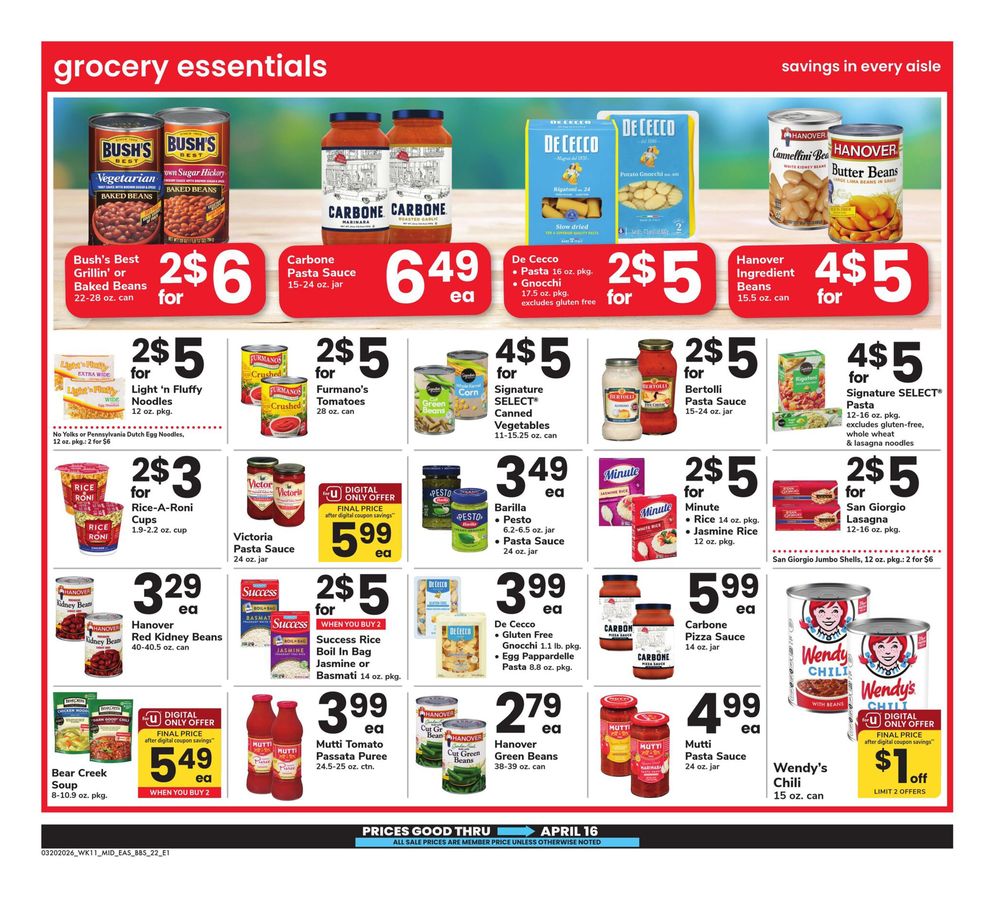 Offres Supermarché Safeway États-Unis de 20 mars à 16 avril 2026 LE GRAND LIVRE DE L'EPARGNE - Supermarché Safeway - États-Unis - 20 mars 2026 – 16 avril 2026 - Page 22
