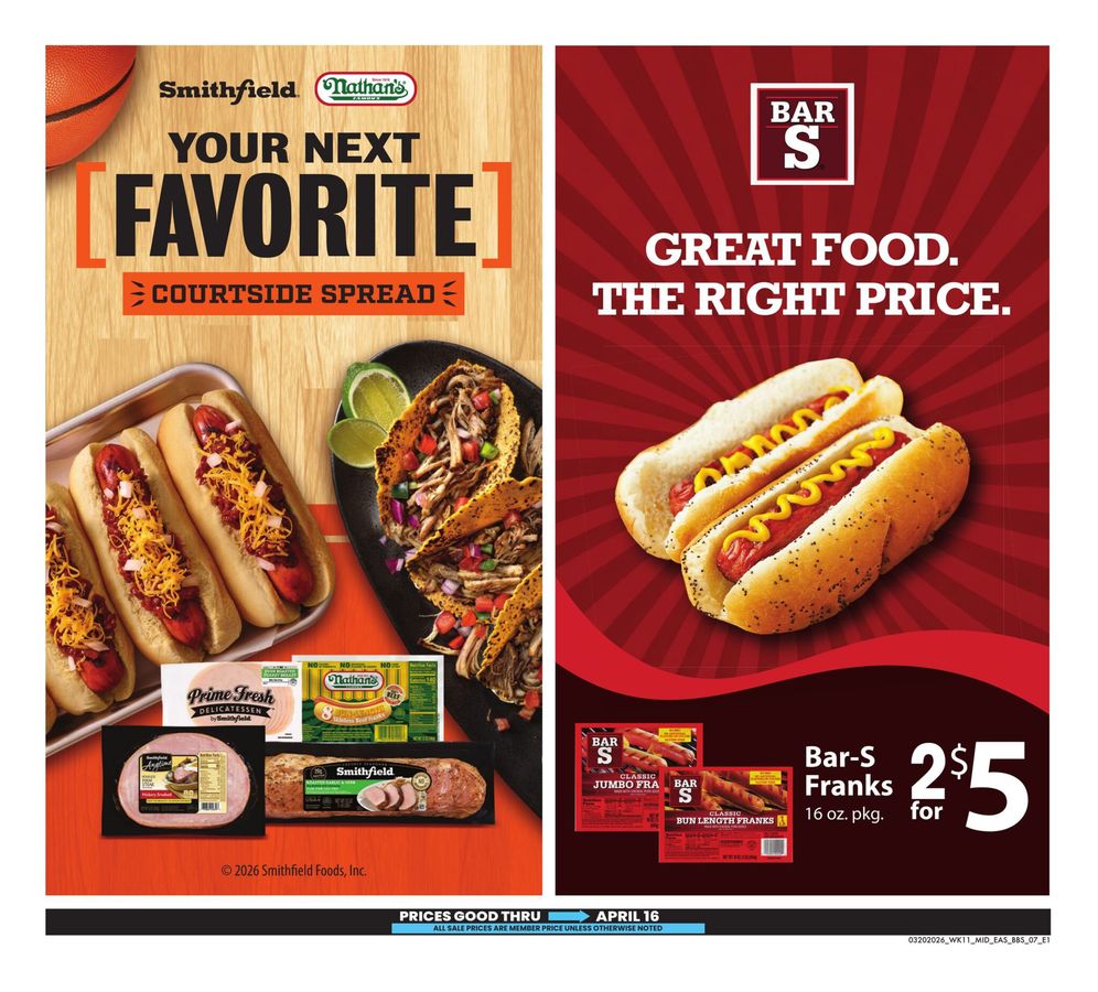 Offres Supermarché Safeway États-Unis de 20 mars à 16 avril 2026 LE GRAND LIVRE DE L'EPARGNE - Supermarché Safeway - États-Unis - 20 mars 2026 – 16 avril 2026 - Page 7