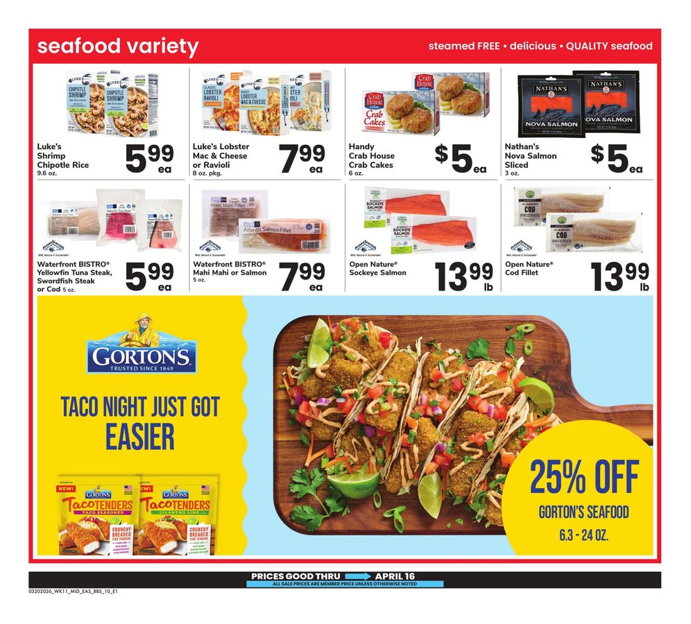 Offres Supermarché Safeway États-Unis de 20 mars à 16 avril 2026 LE GRAND LIVRE DE L'EPARGNE - Supermarché Safeway - États-Unis - 20 mars 2026 – 16 avril 2026 - Page 10