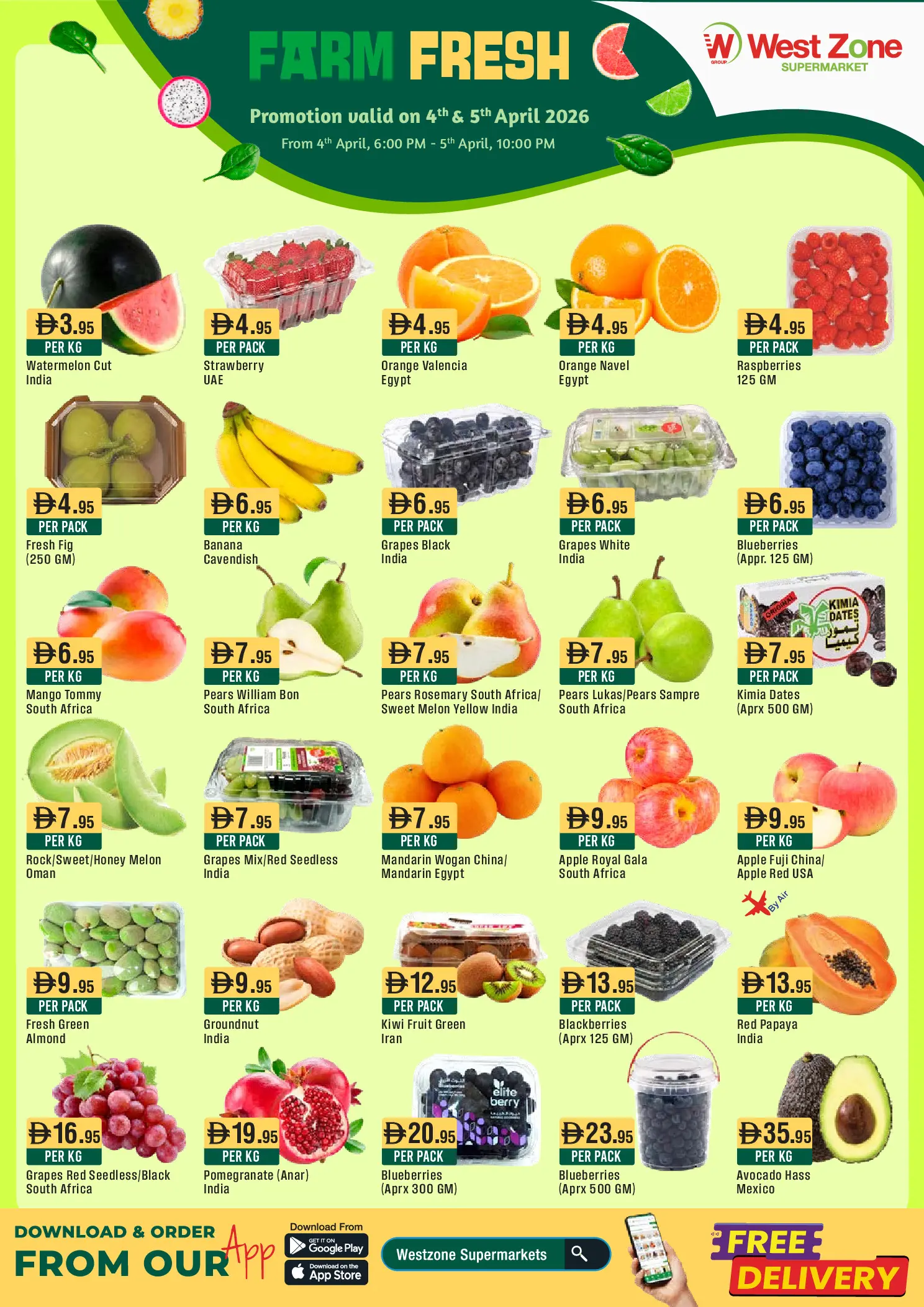 West Zone supermarket UAE offers from 4 to 5 April 2026 Fresh deals - Page 1