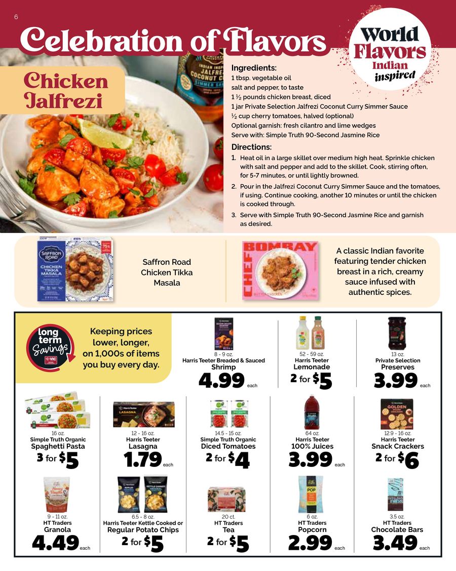 Offres Harris Teeter États-Unis de 25 mars à 21 avril 2026 Catalogue d'offres mensuelles - Harris Teeter - États-Unis - 25 mars 2026 – 21 avril 2026 - Page 6
