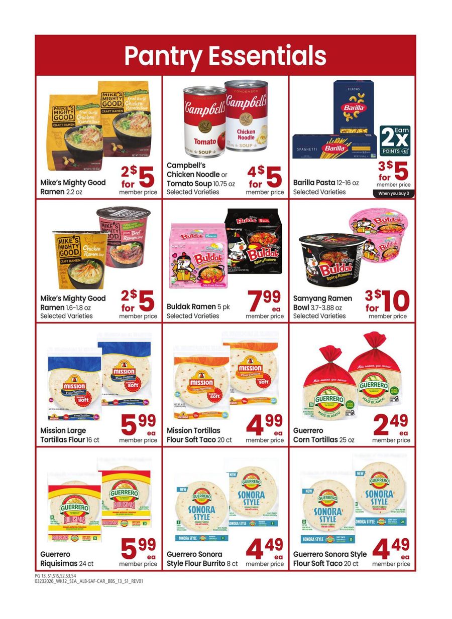Offres Albertsons États-Unis de 23 mars à 19 avril 2026 GRAND LIVRE DES ÉCONOMIES - Albertsons - États-Unis - 23 mars 2026 – 19 avril 2026 - Page 13