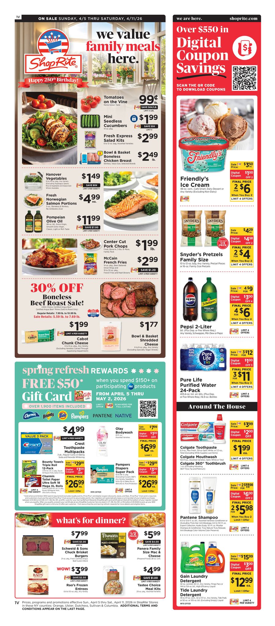 Offres ShopRite États-Unis de 2 à 11 avril 2026 Des offres spéciales pour vous - ShopRite - États-Unis - 2 avril 2026 – 11 avril 2026 - Page 10