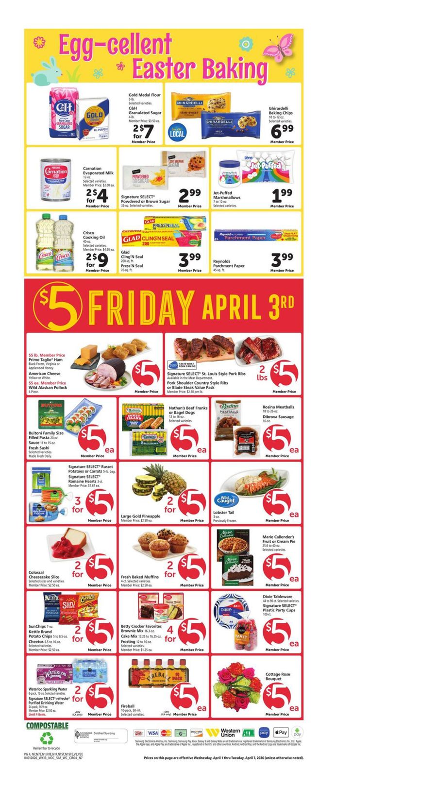 Vons Supermarket USA offers in NorCal from 1 to 7 April 2026 weekly Deals - Vons Supermarket - USA - 1 April 2026 – 7 April 2026 - Page 4