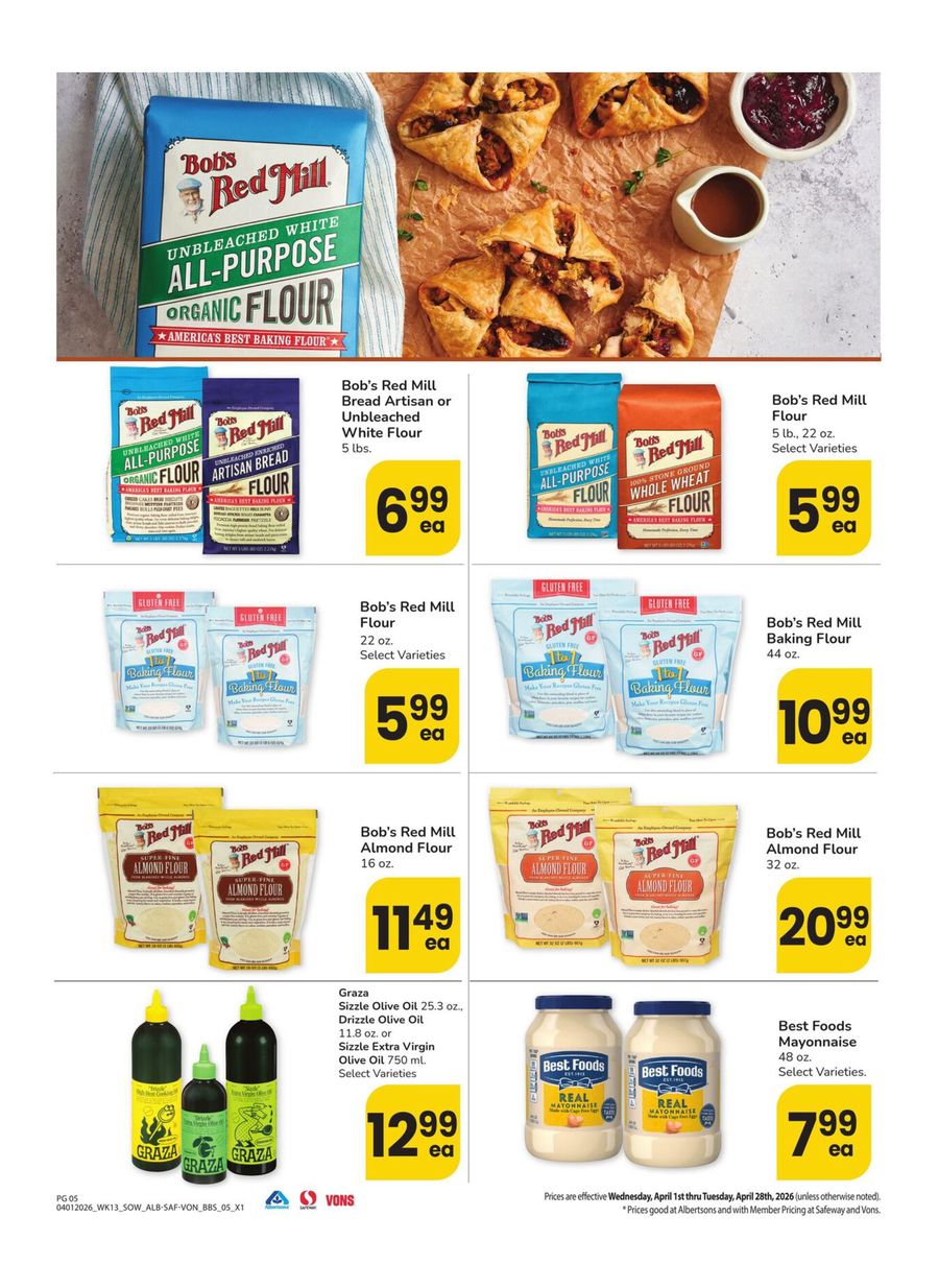 Vons Supermarket USA offers in Southwest from 1 to 28 April 2026 BIG BOOK OF SAVINGS - Vons Supermarket - USA - 1 April 2026 – 28 April 2026 - Page 5