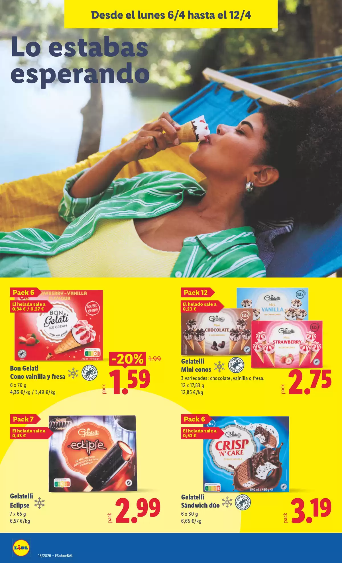 Offres Lidl Espagne de 6 à 12 avril 2026 Offres hebdomadaires - Lidl - Espagne - 6 avril 2026 – 12 avril 2026 - Page 18