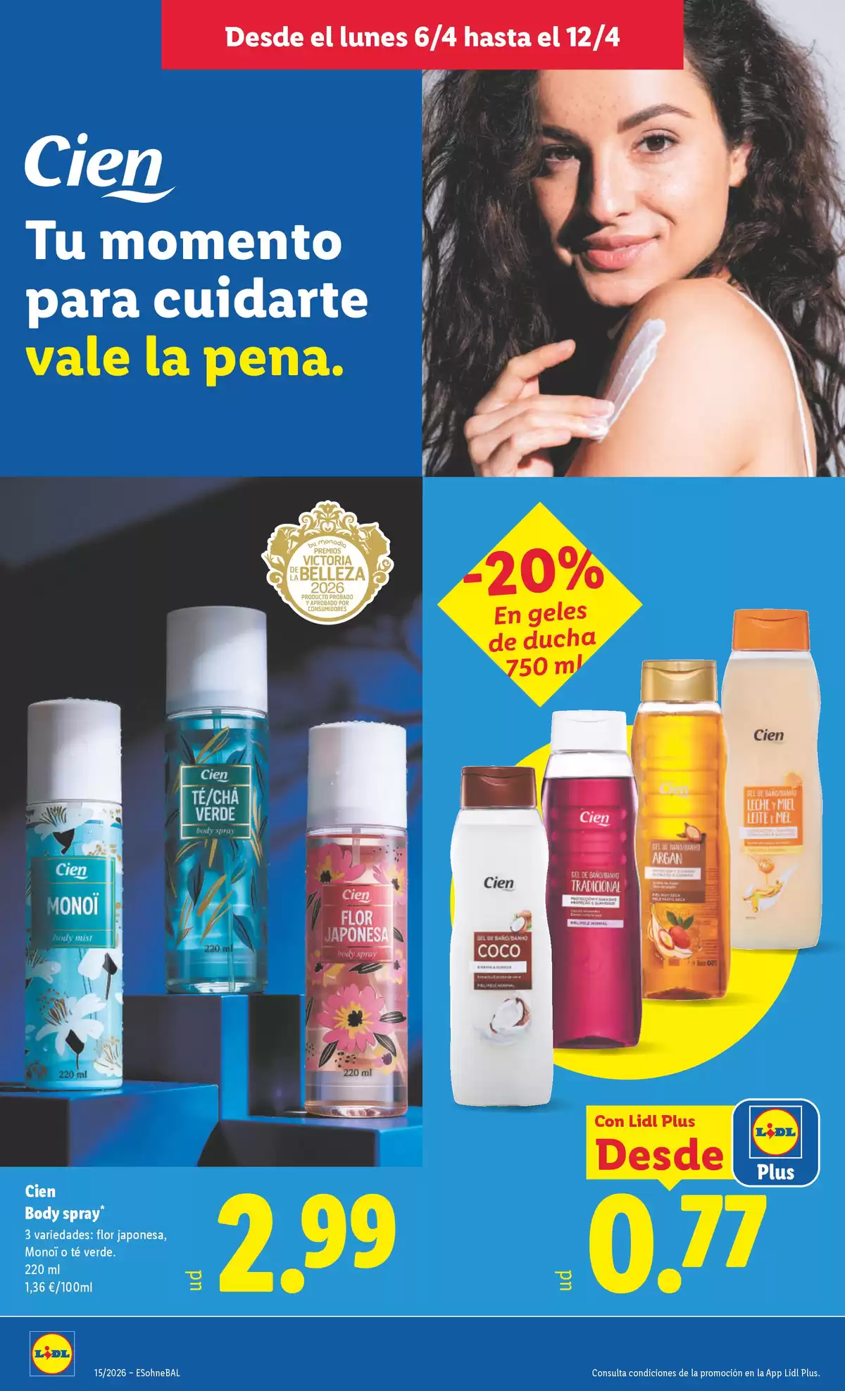 Offres Lidl Espagne de 6 à 12 avril 2026 Offres hebdomadaires - Lidl - Espagne - 6 avril 2026 – 12 avril 2026 - Page 24