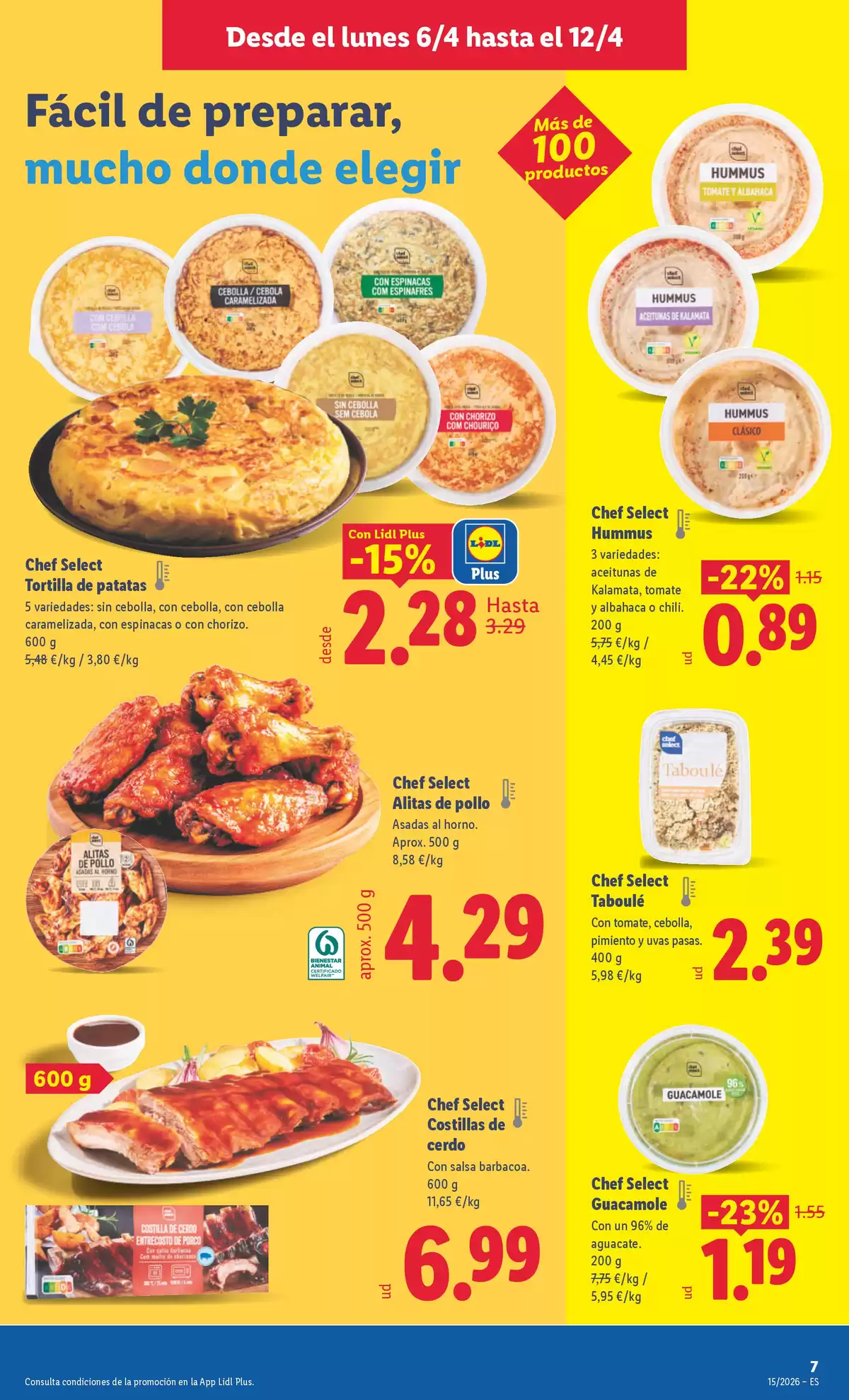 Offres Lidl Espagne de 6 à 12 avril 2026 Offres hebdomadaires - Lidl - Espagne - 6 avril 2026 – 12 avril 2026 - Page 9