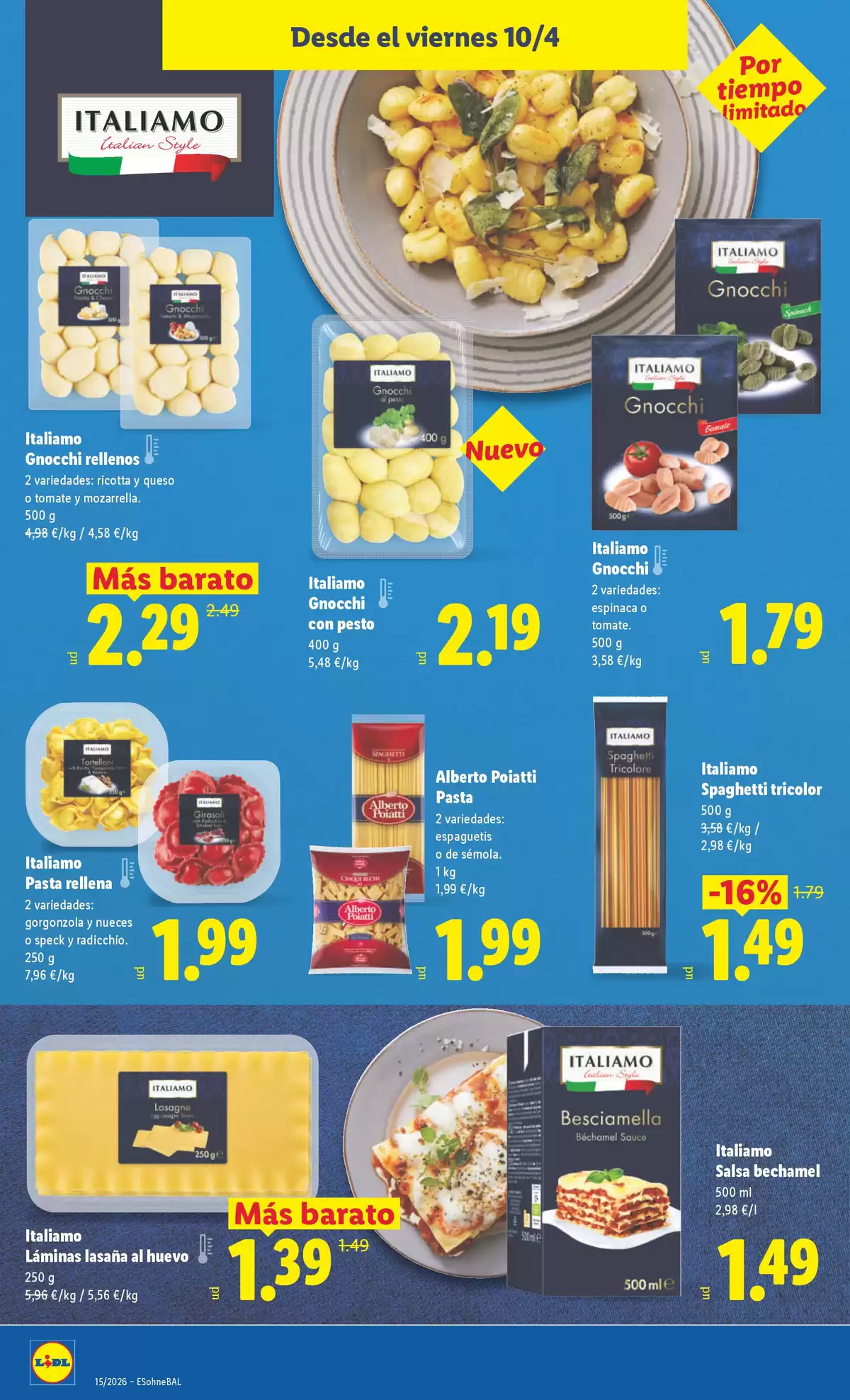 Offres Lidl Espagne de 6 à 12 avril 2026 Offres hebdomadaires - Lidl - Espagne - 6 avril 2026 – 12 avril 2026 - Page 38
