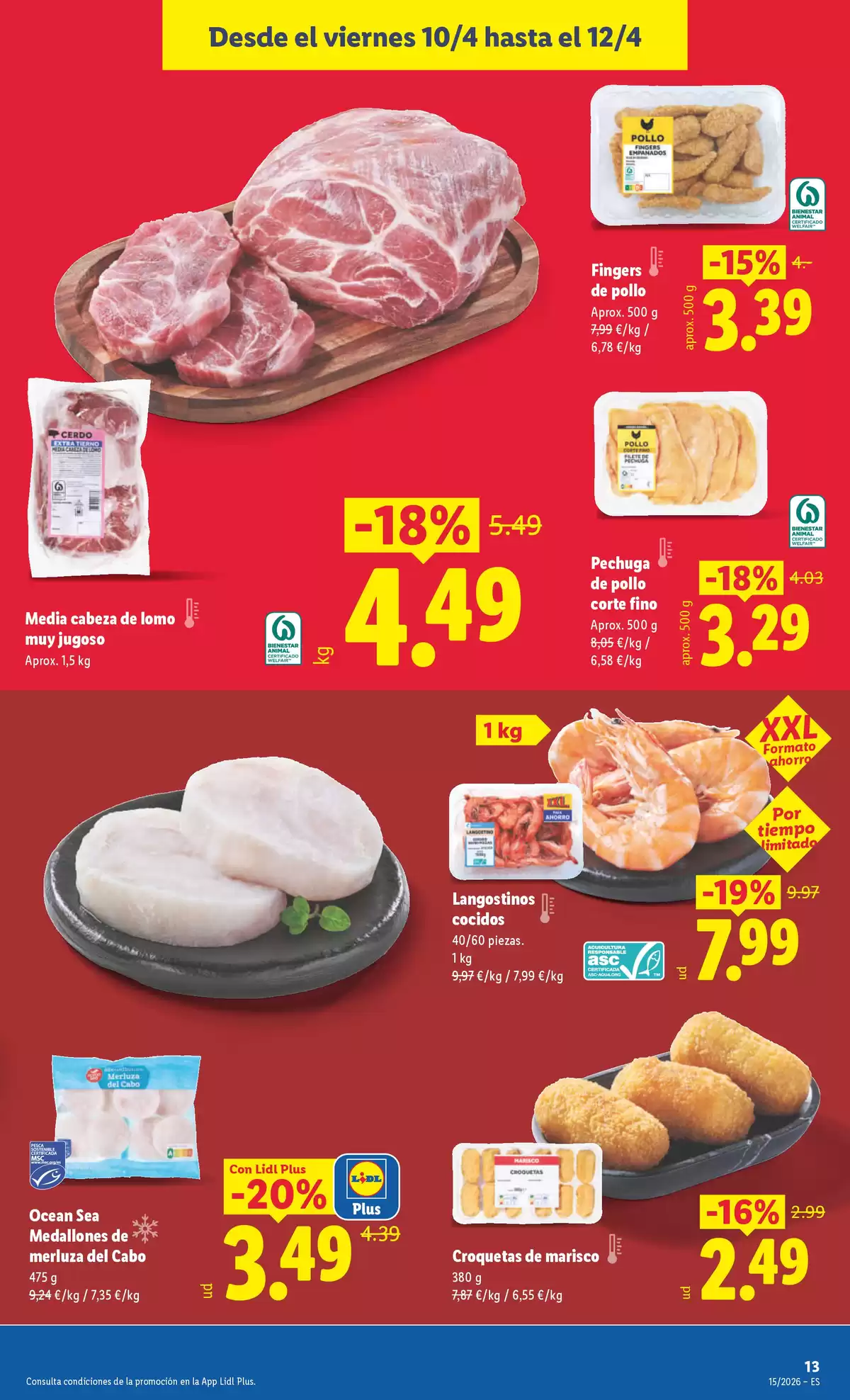 Offres Lidl Espagne de 6 à 12 avril 2026 Offres hebdomadaires - Lidl - Espagne - 6 avril 2026 – 12 avril 2026 - Page 29