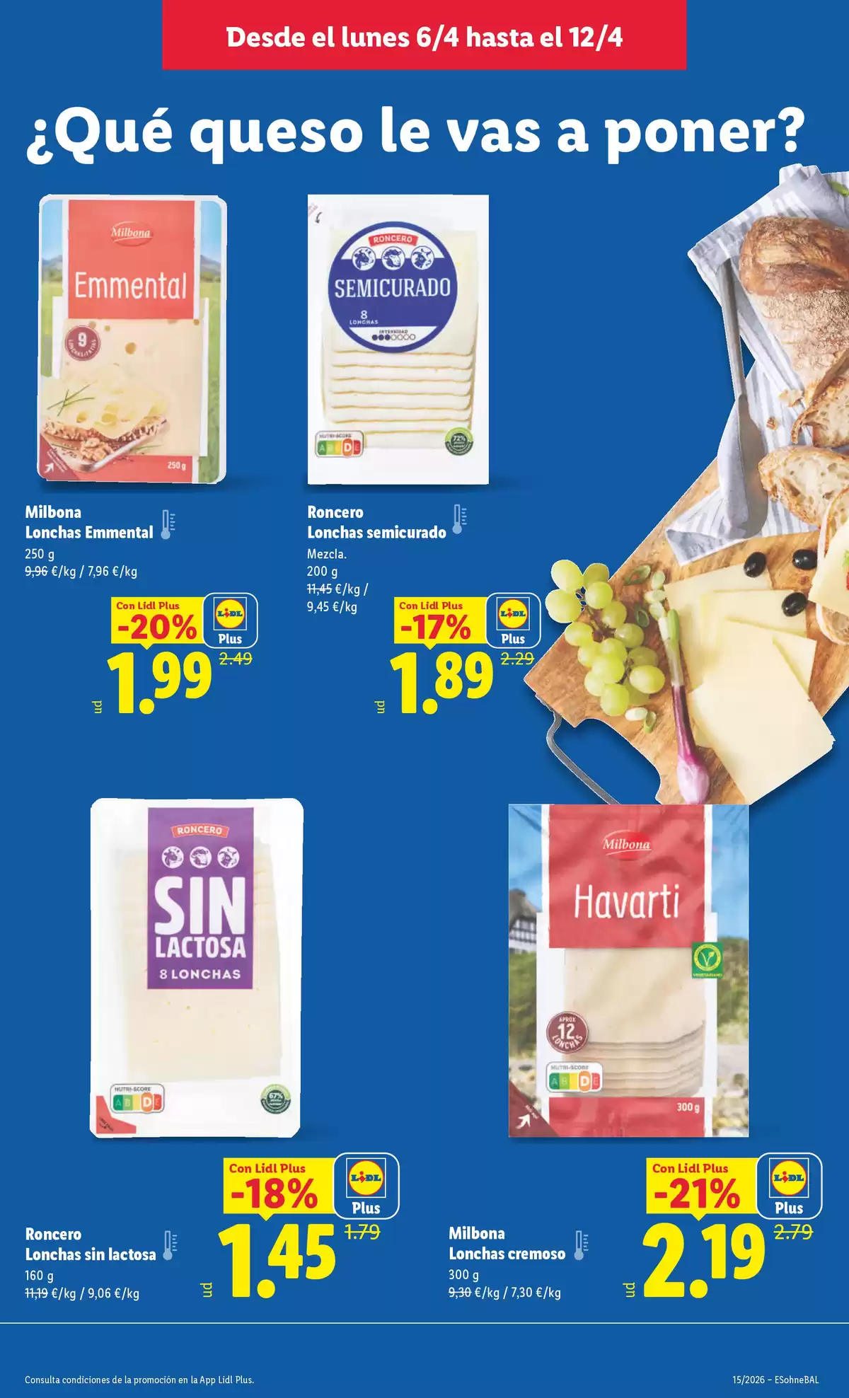 Offres Lidl Espagne de 6 à 12 avril 2026 Offres hebdomadaires - Lidl - Espagne - 6 avril 2026 – 12 avril 2026 - Page 23