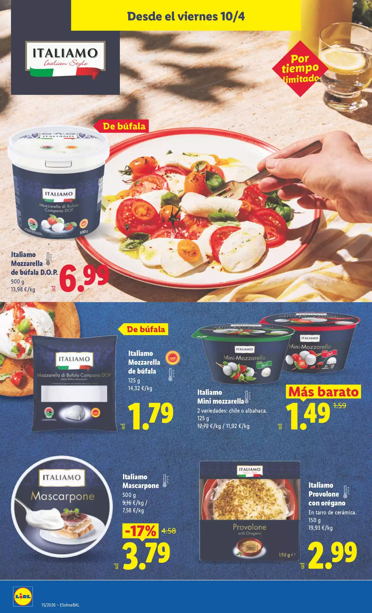 Offres Lidl Espagne de 6 à 12 avril 2026 Offres hebdomadaires - Lidl - Espagne - 6 avril 2026 – 12 avril 2026 - Page 36