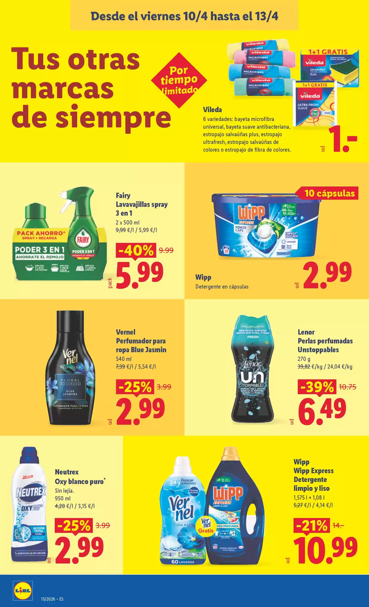 Offres Lidl Espagne de 6 à 12 avril 2026 Offres hebdomadaires - Lidl - Espagne - 6 avril 2026 – 12 avril 2026 - Page 54