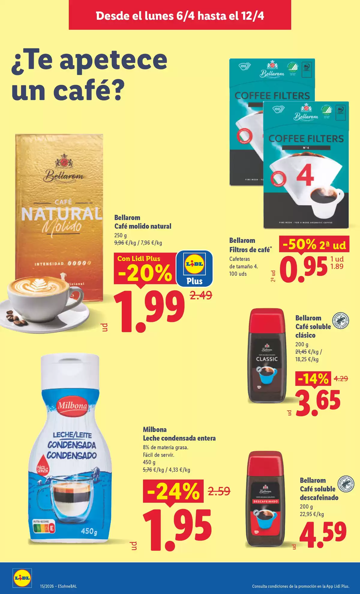 Offres Lidl Espagne de 6 à 12 avril 2026 Offres hebdomadaires - Lidl - Espagne - 6 avril 2026 – 12 avril 2026 - Page 12