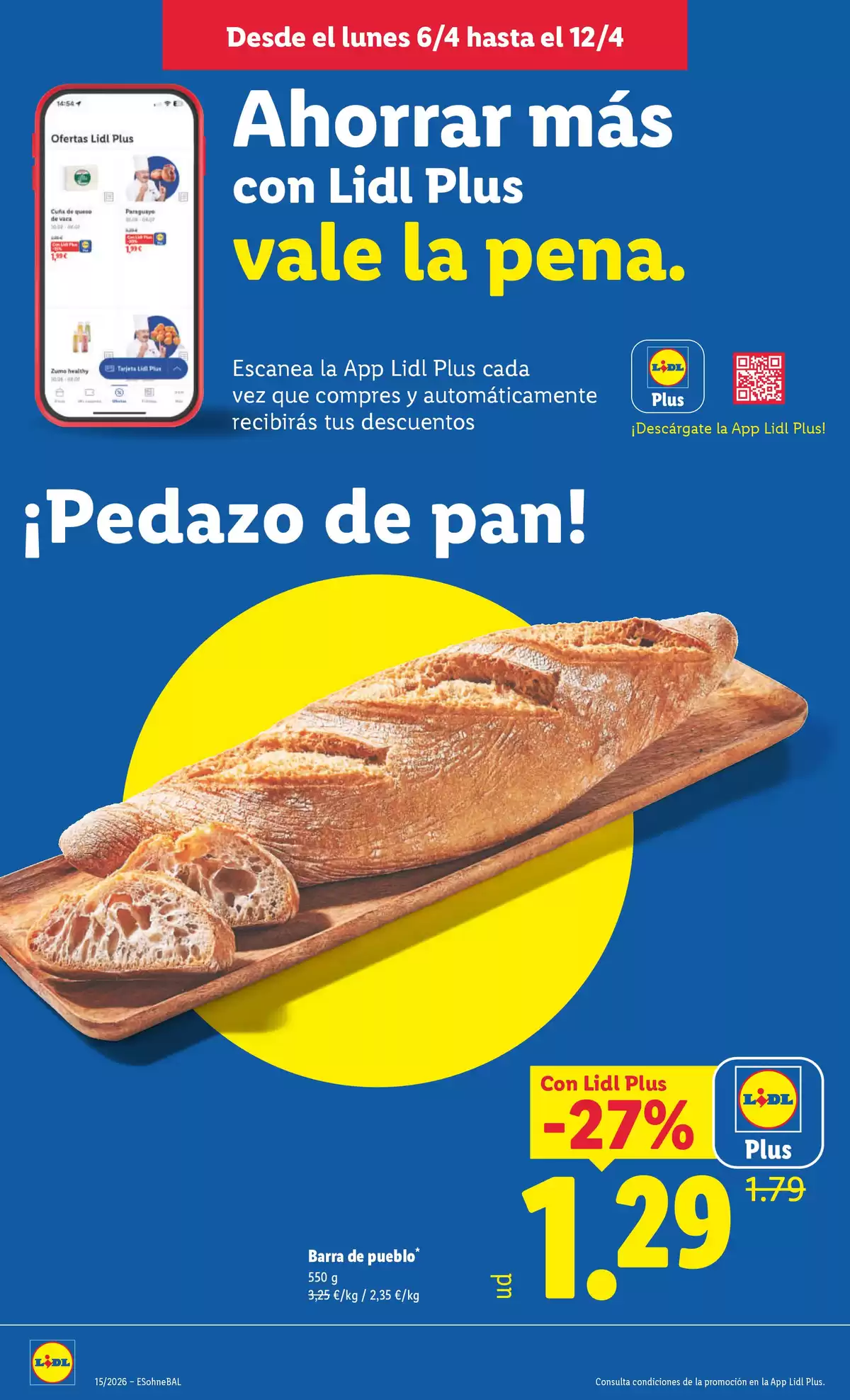 Offres Lidl Espagne de 6 à 12 avril 2026 Offres hebdomadaires - Lidl - Espagne - 6 avril 2026 – 12 avril 2026 - Page 22