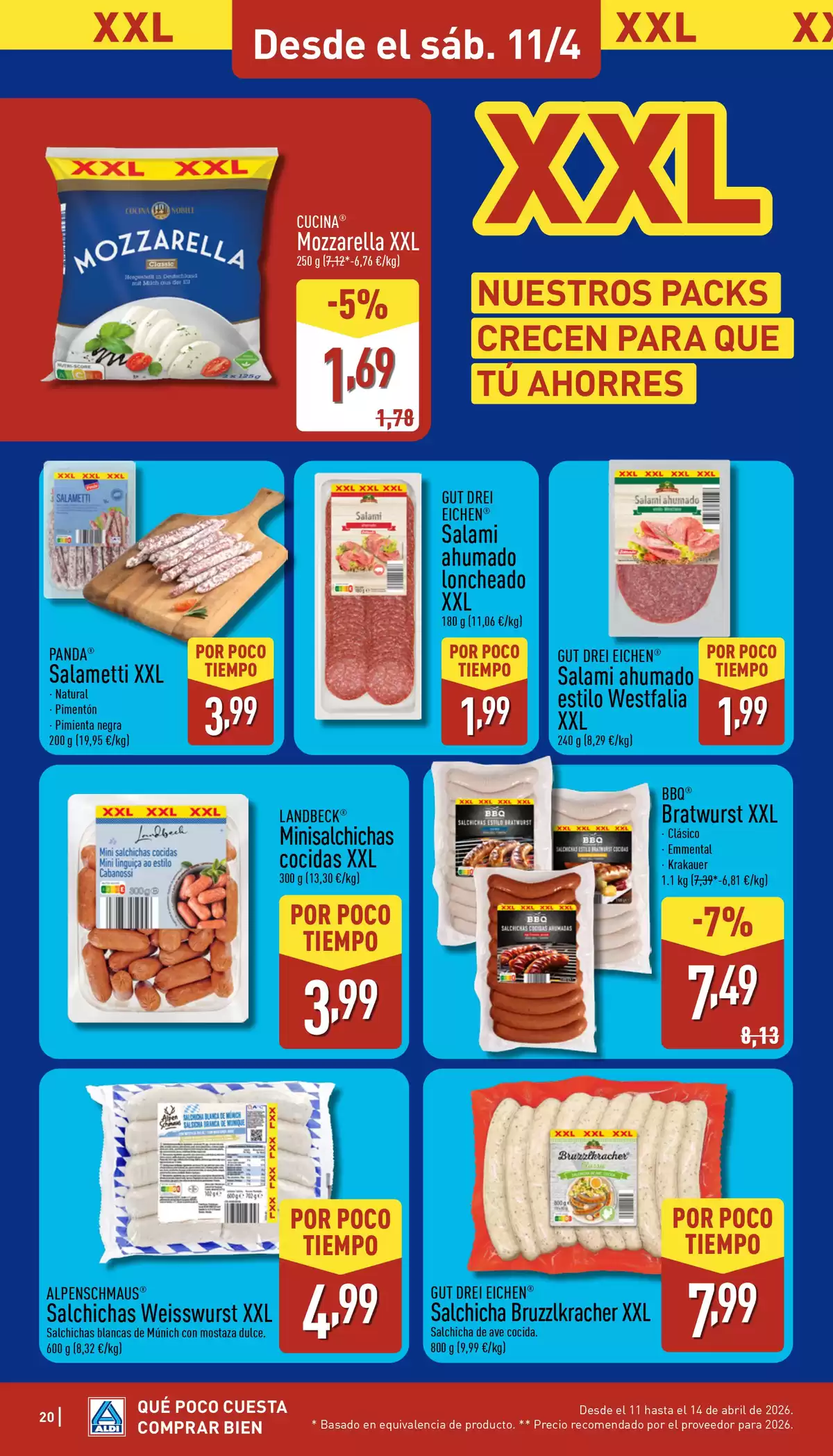 Offres ALDI Espagne de 6 à 12 avril 2026 Comme il coûte peu d'acheter bien ! - ALDI - Espagne - 6 avril 2026 – 12 avril 2026 - Page 20