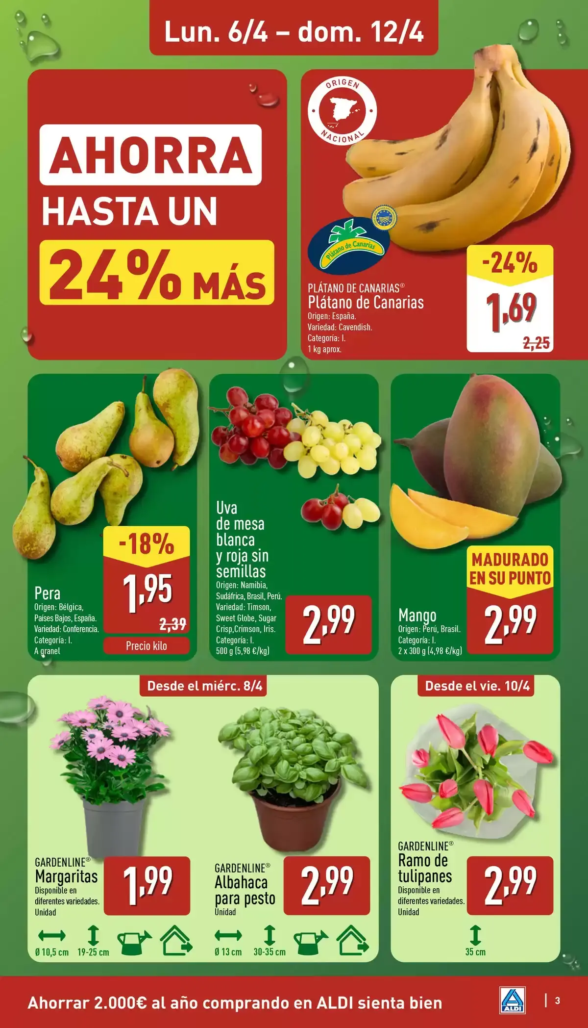 Offres ALDI Espagne de 6 à 12 avril 2026 Comme il coûte peu d'acheter bien ! - ALDI - Espagne - 6 avril 2026 – 12 avril 2026 - Page 3