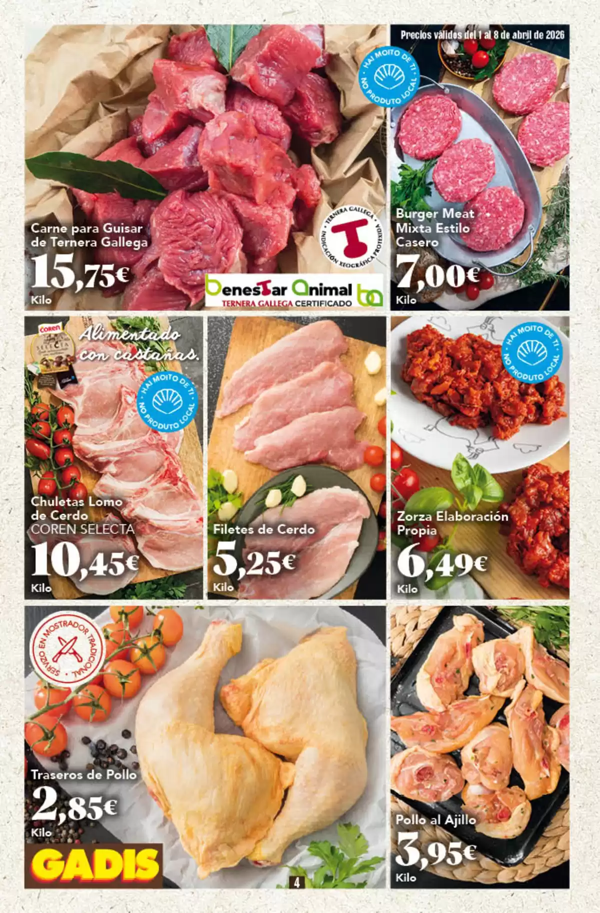 Offres GADIS Supermarché Espagne de 1 à 8 avril 2026 Nouveaux prix - GADIS - Espagne - 1 avril 2026 – 8 avril 2026 - Page 4