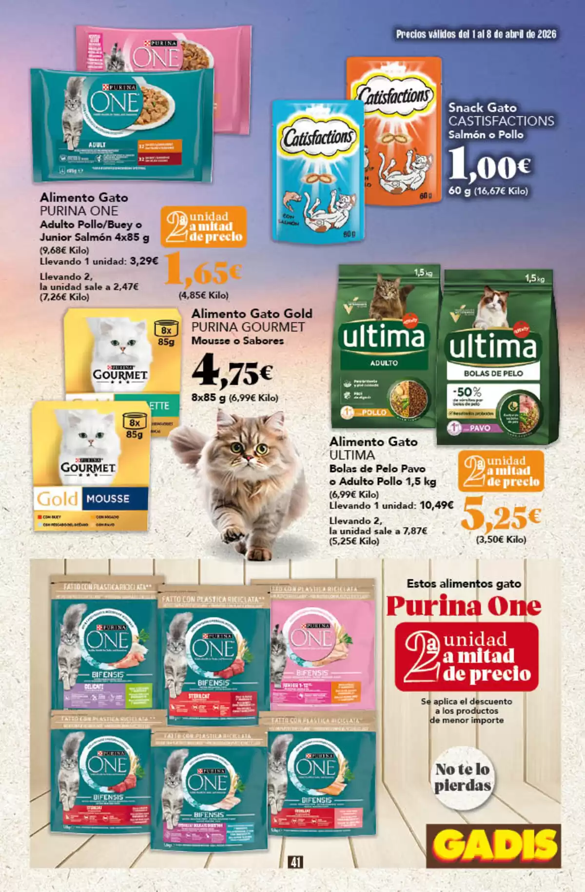Offres GADIS Supermarché Espagne de 1 à 8 avril 2026 Nouveaux prix - GADIS - Espagne - 1 avril 2026 – 8 avril 2026 - Page 41