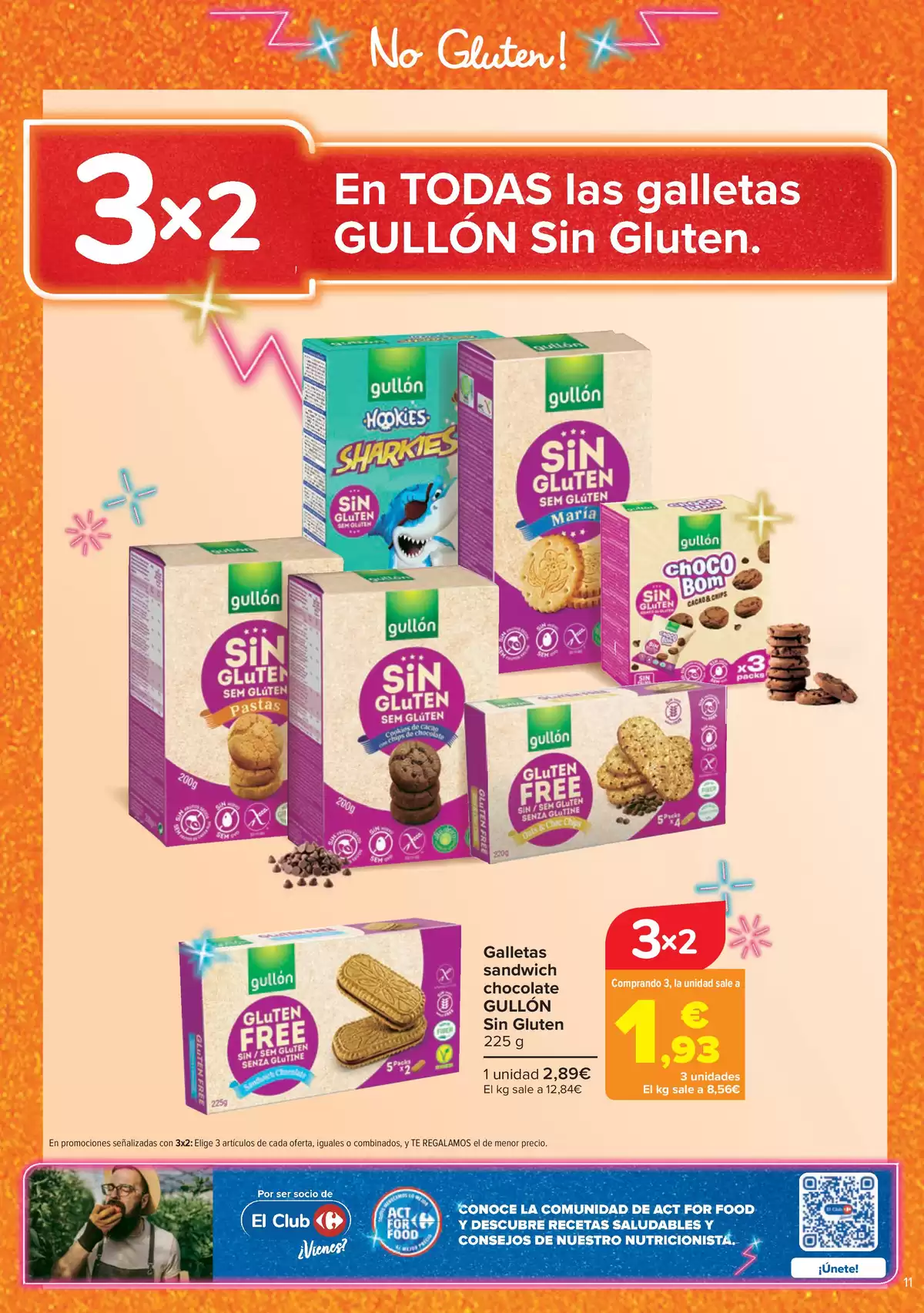 Offres Carrefour Espagne de 7 à 22 avril 2026 OFFRES SANS GLUTEN - Carrefour - Espagne - 7 avril 2026 – 22 avril 2026 - Page 11