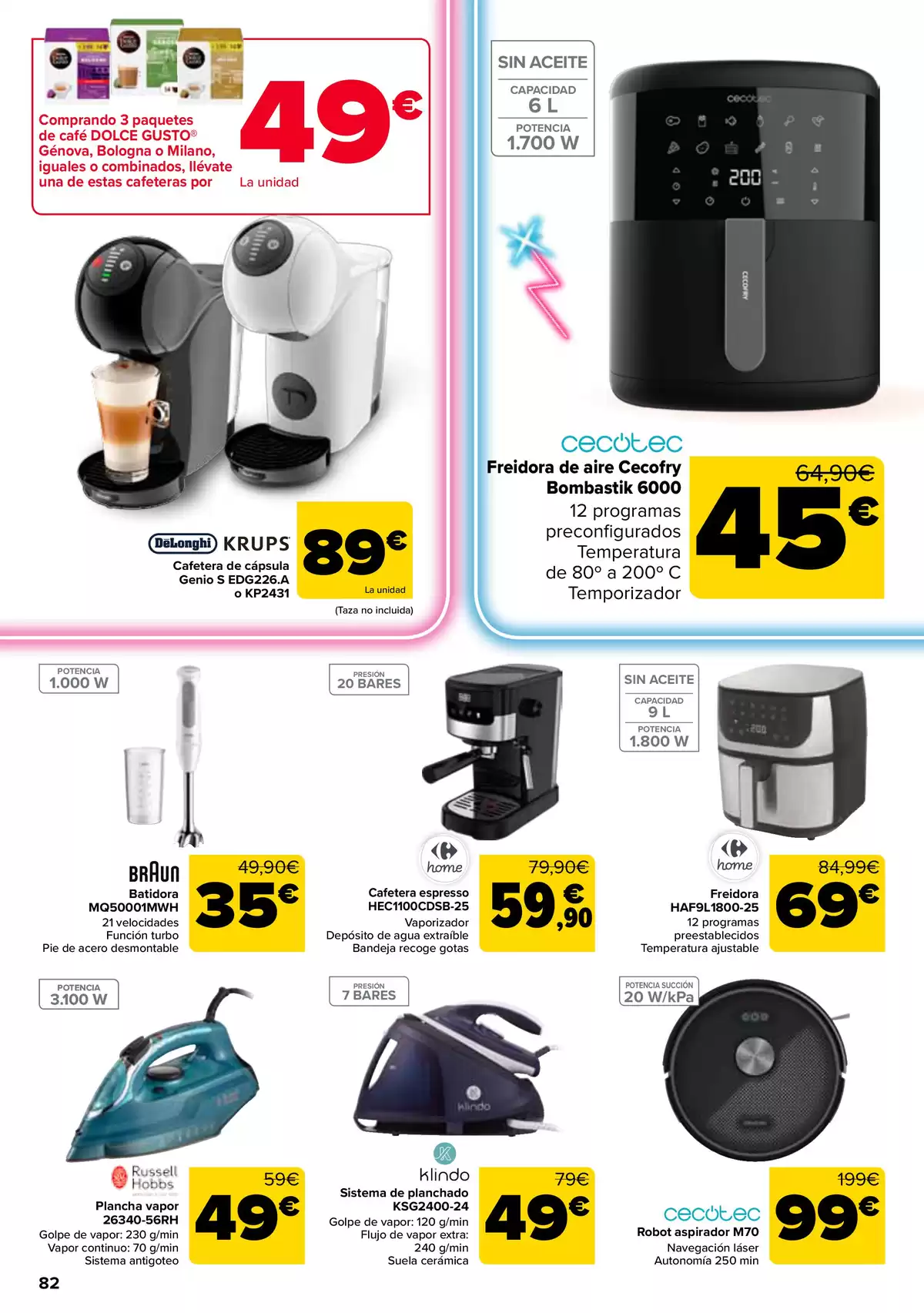 Offres Carrefour Espagne de 7 à 22 avril 2026 50% DE RETOUR + 3x2 - Carrefour - Espagne - 7 avril 2026 – 22 avril 2026 - Page 80