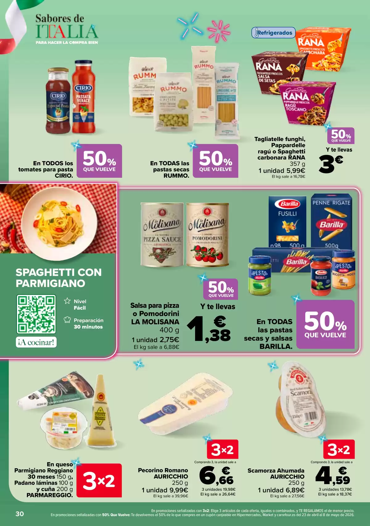 Offres Carrefour Espagne de 7 à 22 avril 2026 50% DE RETOUR + 3x2 - Carrefour - Espagne - 7 avril 2026 – 22 avril 2026 - Page 29