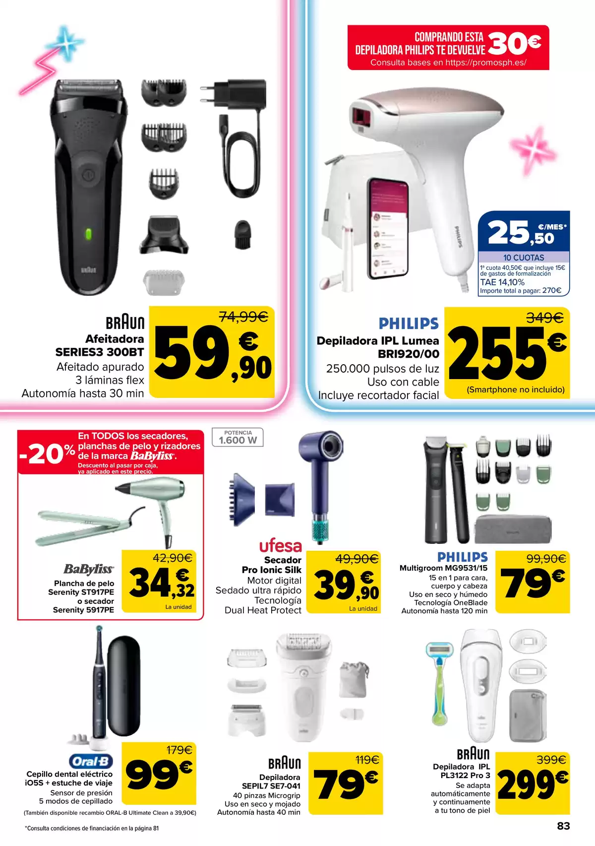 Offres Carrefour Espagne de 7 à 22 avril 2026 50% DE RETOUR + 3x2 - Carrefour - Espagne - 7 avril 2026 – 22 avril 2026 - Page 81
