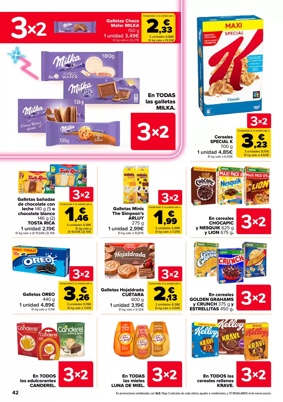 Offres Carrefour Espagne de 7 à 22 avril 2026 50% DE RETOUR + 3x2 - Carrefour - Espagne - 7 avril 2026 – 22 avril 2026 - Page 40