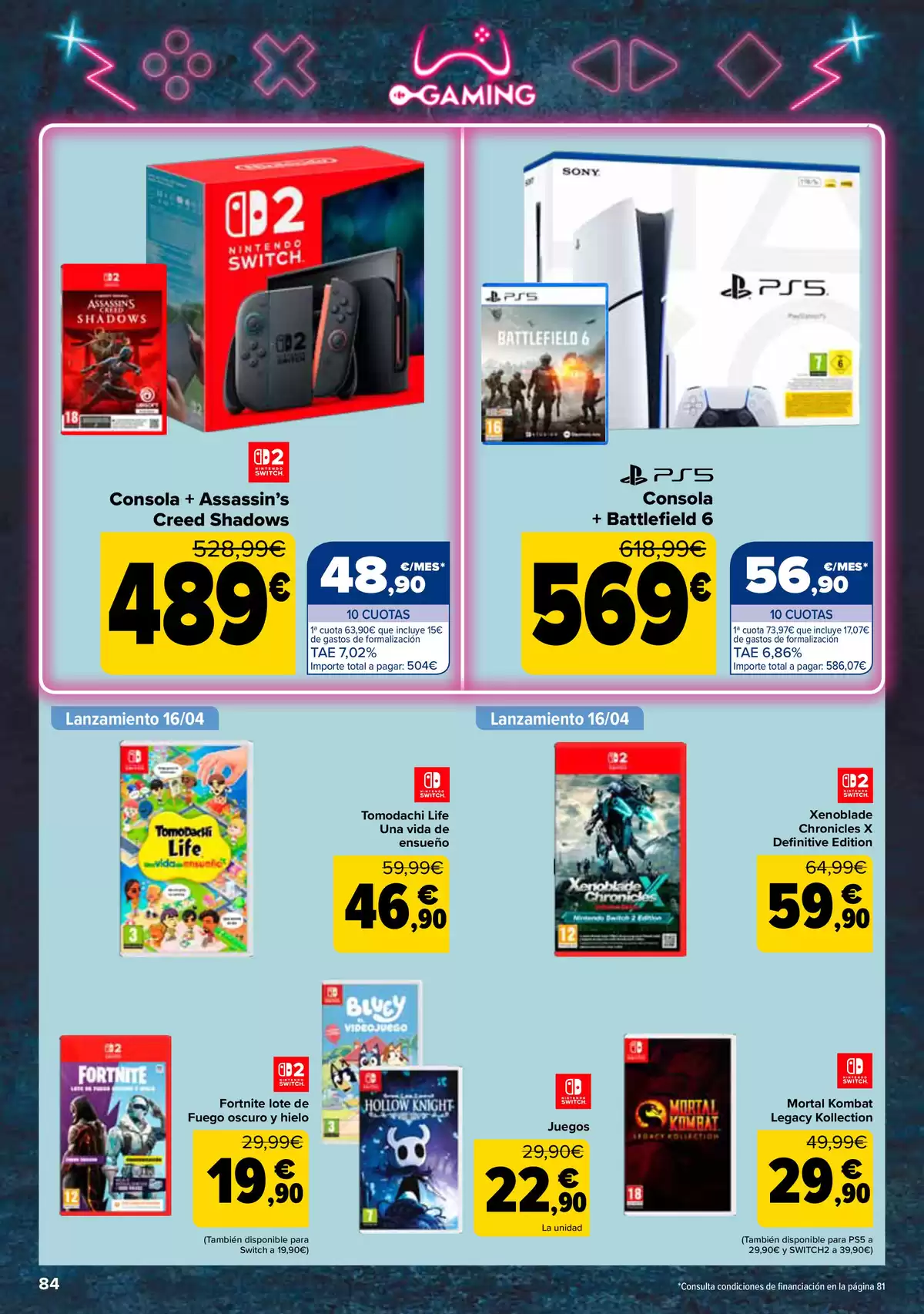 Offres Carrefour Espagne de 7 à 22 avril 2026 50% DE RETOUR + 3x2 - Carrefour - Espagne - 7 avril 2026 – 22 avril 2026 - Page 82