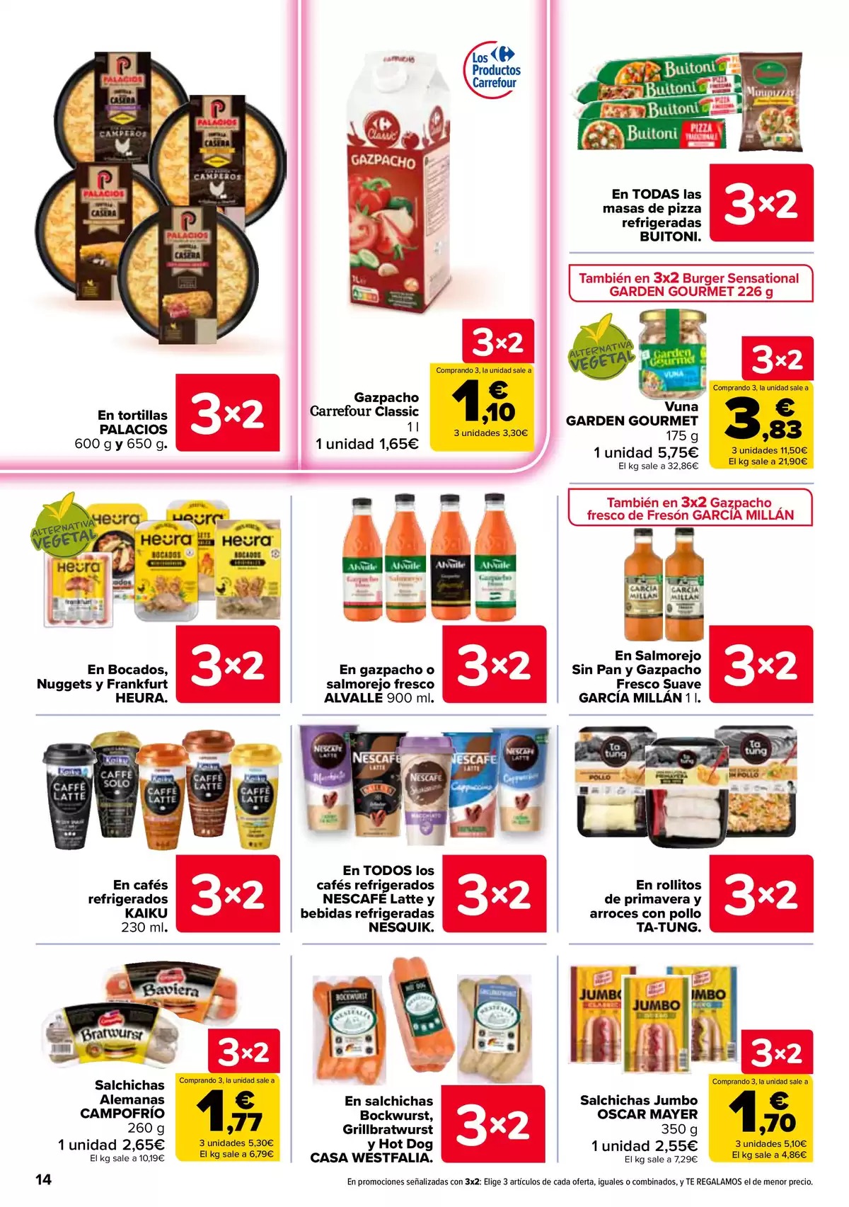 Offres Carrefour Espagne de 7 à 22 avril 2026 50% DE RETOUR + 3x2 - Carrefour - Espagne - 7 avril 2026 – 22 avril 2026 - Page 13