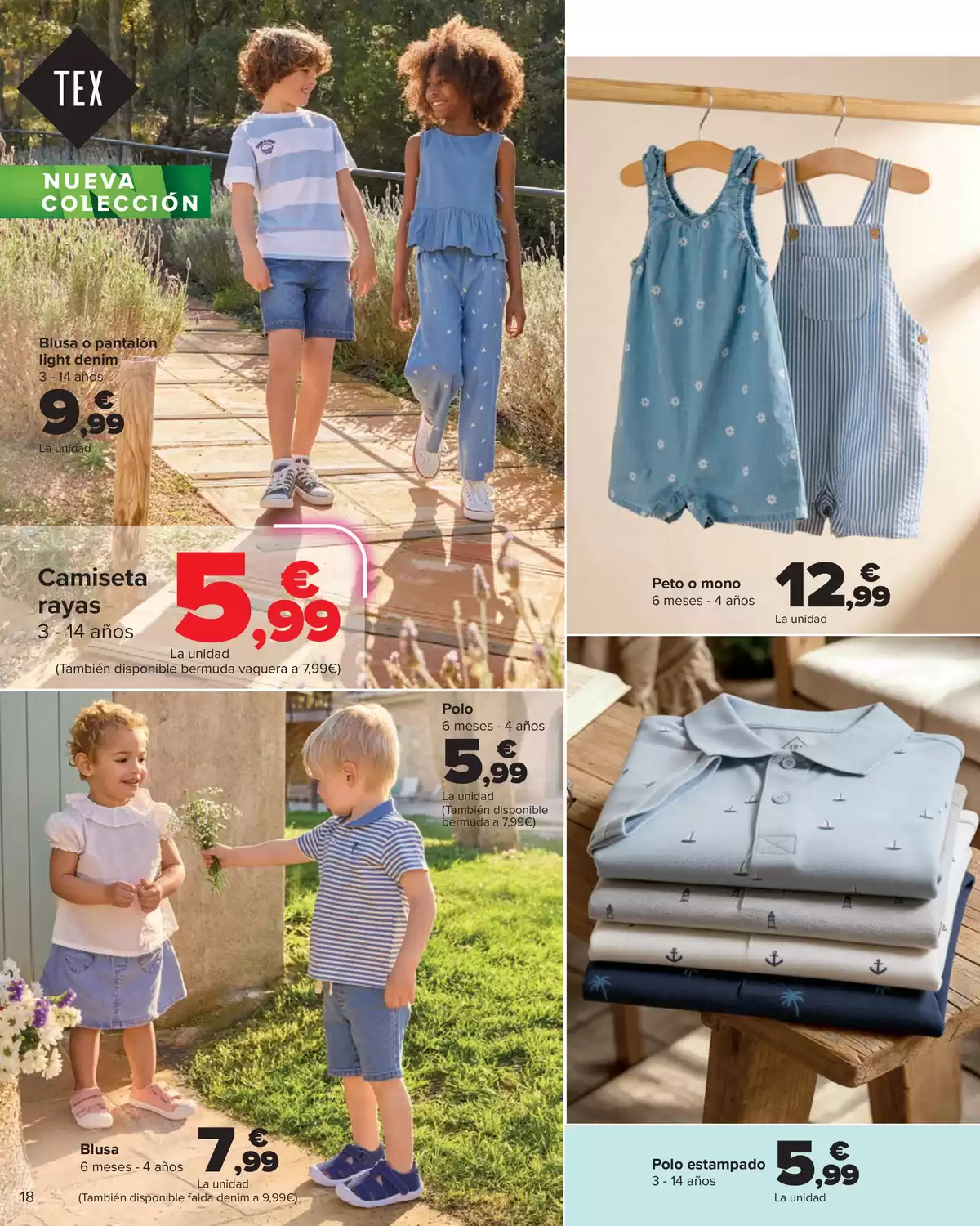Offres Carrefour Espagne de 8 avril à 14 mai 2026 COLLECTION TEXTILE - Carrefour - Espagne - 8 avril 2026 – 14 mai 2026 - Page 18