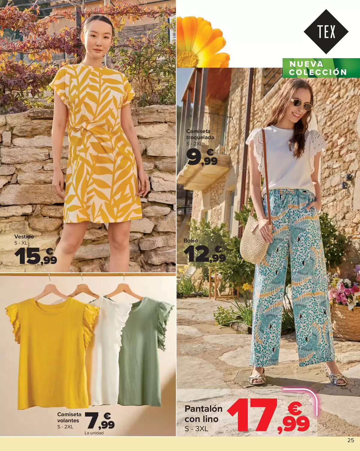 Offres Carrefour Espagne de 8 avril à 14 mai 2026 COLLECTION TEXTILE - Carrefour - Espagne - 8 avril 2026 – 14 mai 2026 - Page 25