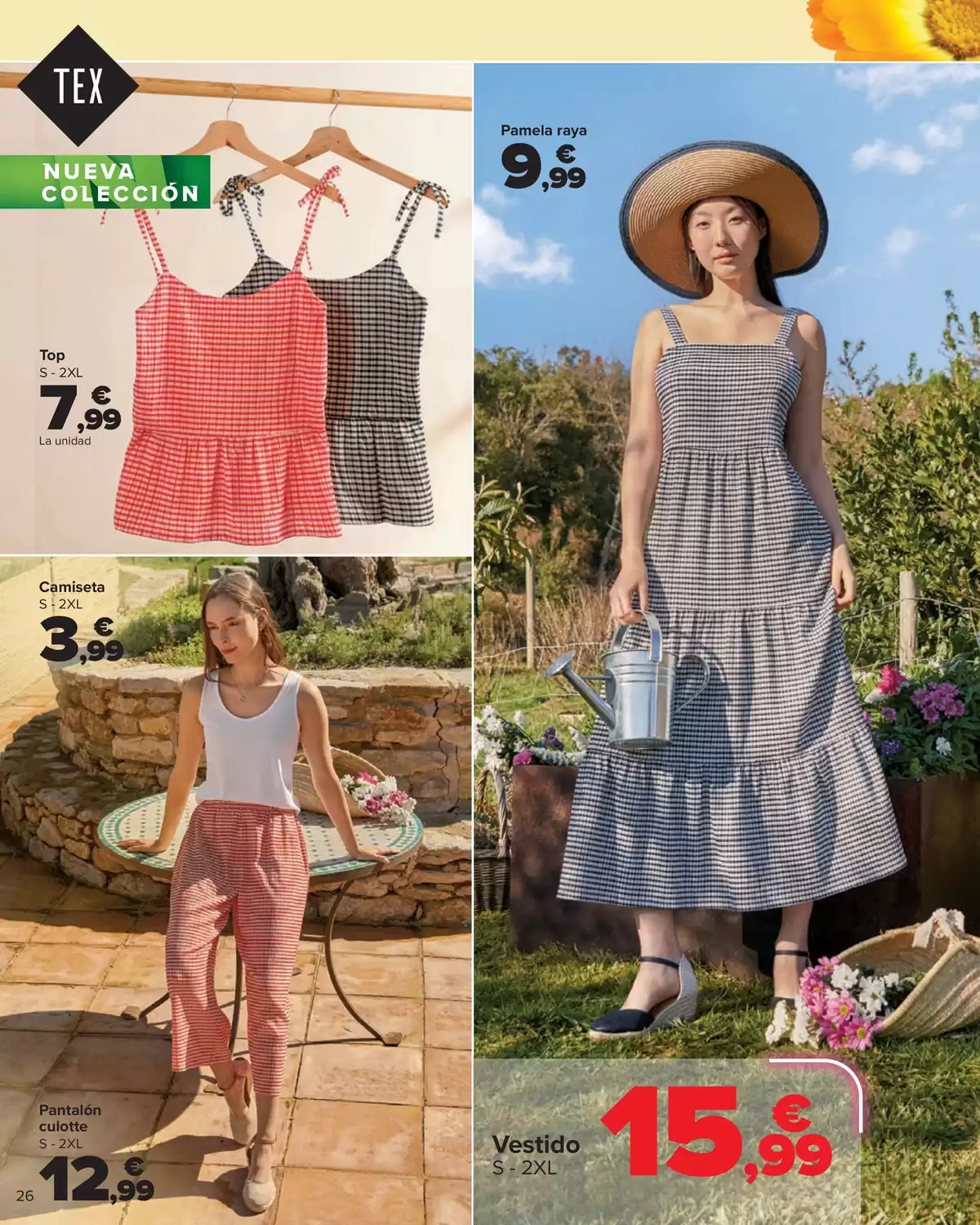 Offres Carrefour Espagne de 8 avril à 14 mai 2026 COLLECTION TEXTILE - Carrefour - Espagne - 8 avril 2026 – 14 mai 2026 - Page 26