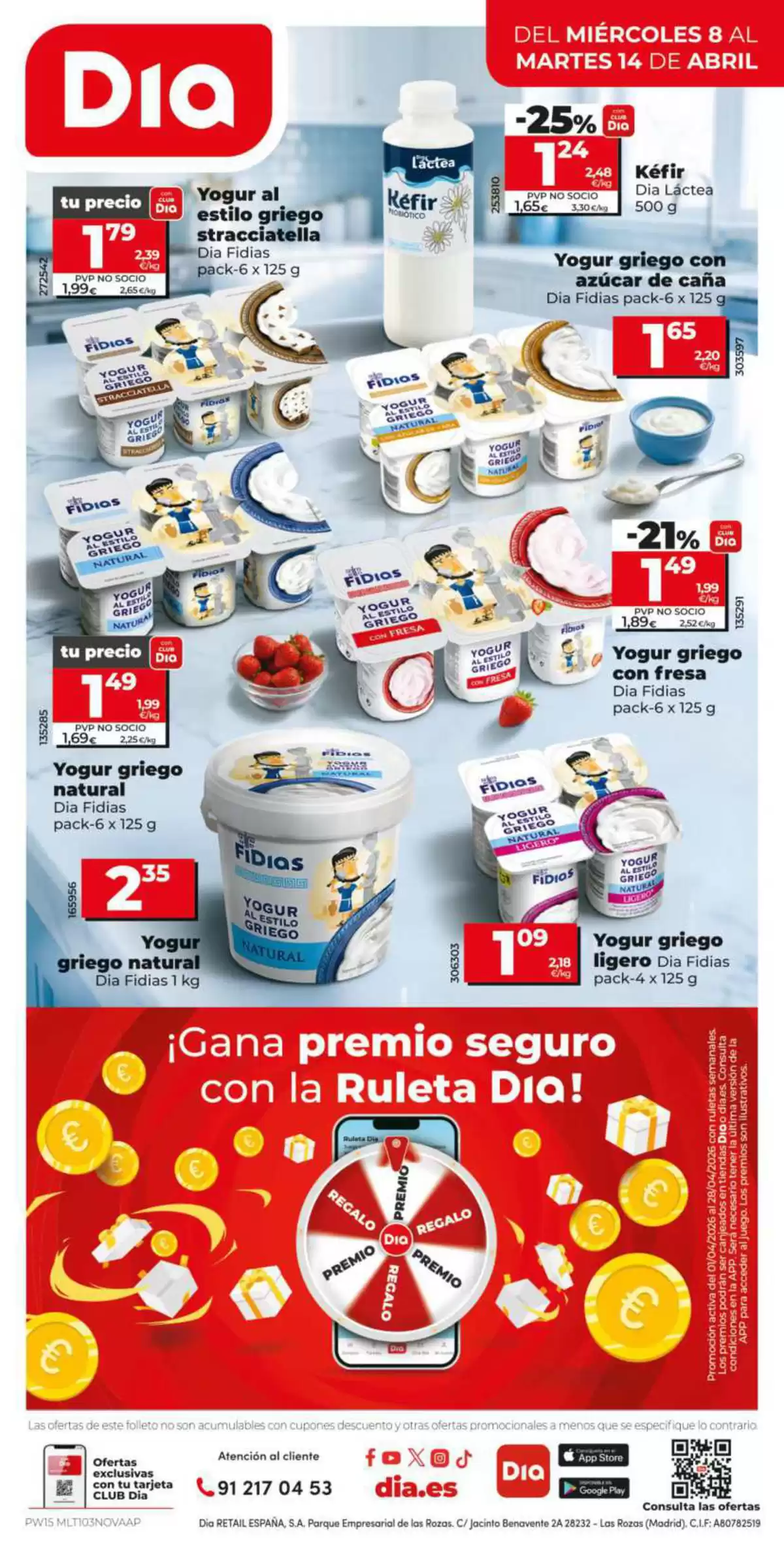 Ofertas de Dia España de 8 a 14 abril 2026 Rebajas para tu nuevo día - Dia - España - 8 abril 2026 – 14 abril 2026 - Página 12
