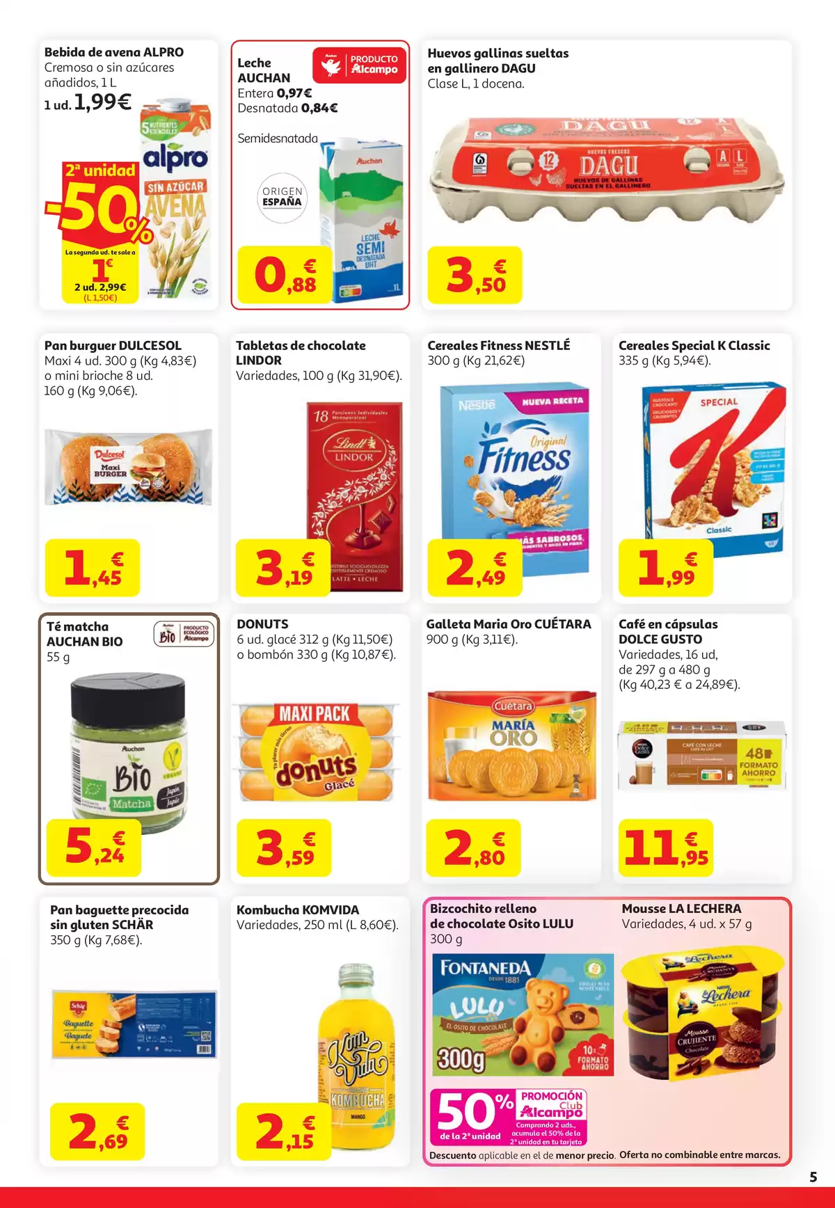 Offres Alcampo Supermarché Espagne de 7 à 20 avril 2026 20 % Promotion Club Alcampo - Alcampo - Espagne - 7 avril 2026 – 20 avril 2026 - Page 5