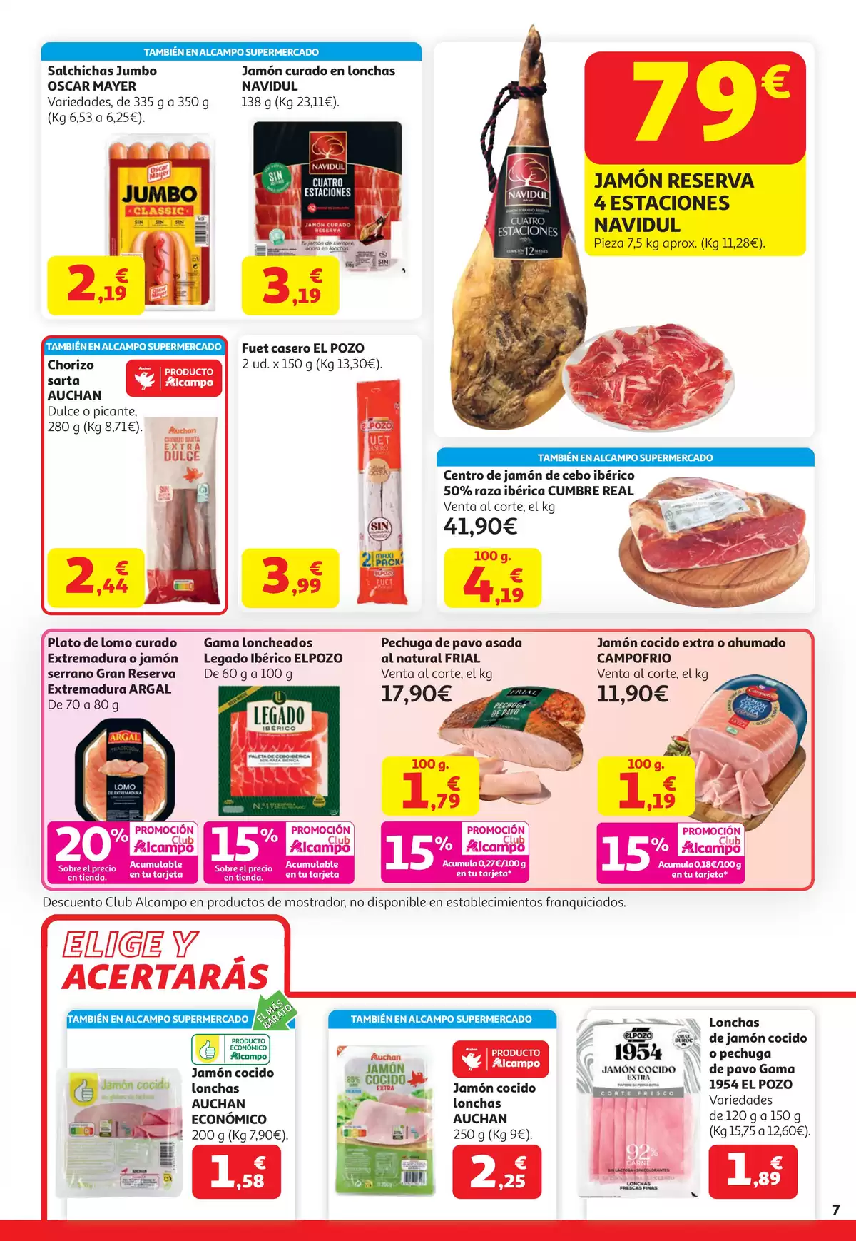Offres Alcampo Hypermarchés Espagne de 7 à 20 avril 2026 20 % Promotion Club Alcampo - Alcampo - Espagne - 7 avril 2026 – 20 avril 2026 - Page 7