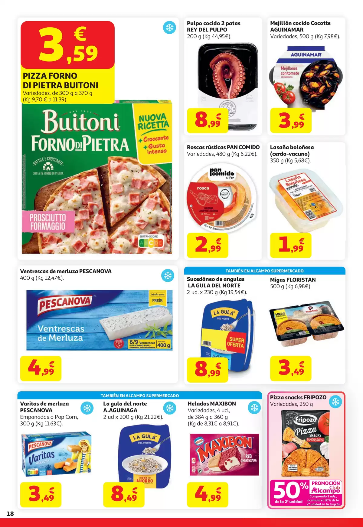 Offres Alcampo Hypermarchés Espagne de 7 à 20 avril 2026 20 % Promotion Club Alcampo - Alcampo - Espagne - 7 avril 2026 – 20 avril 2026 - Page 18