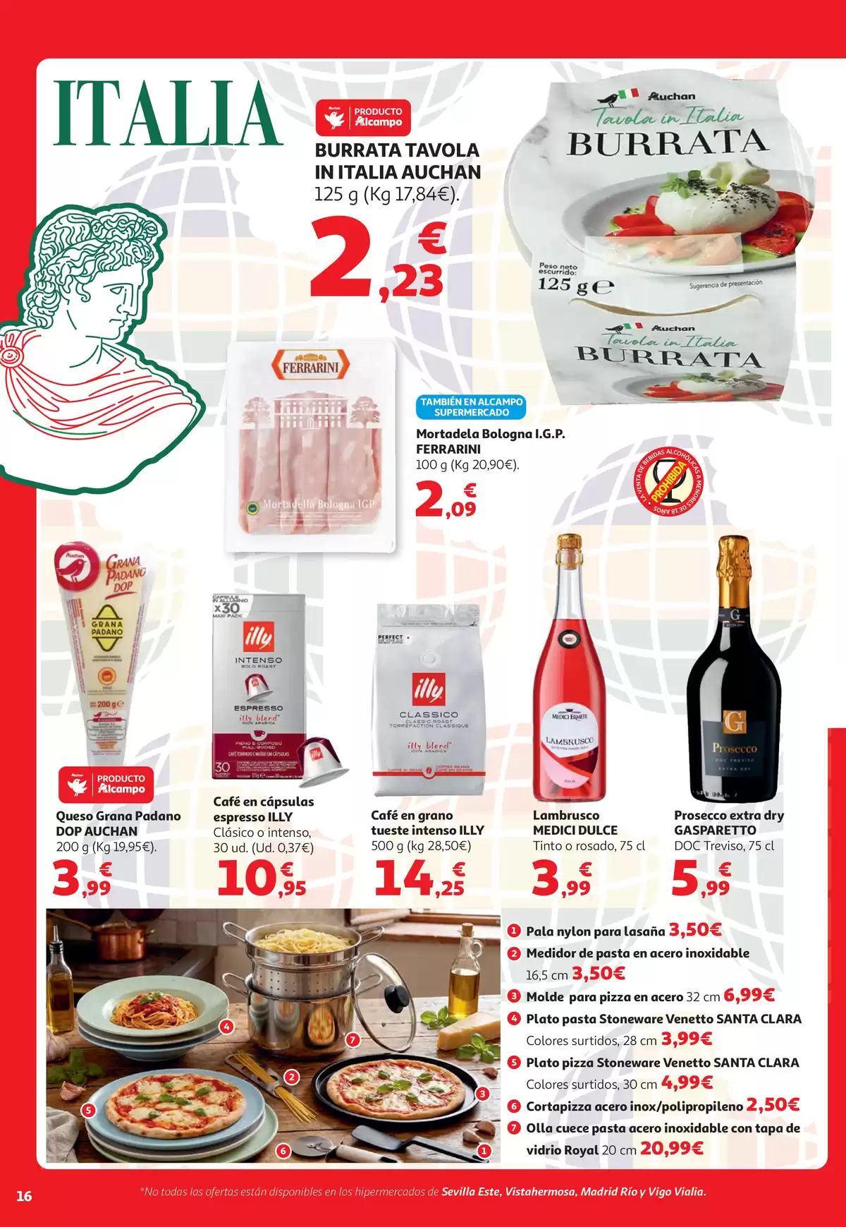 Offres Alcampo Hypermarchés Espagne de 7 à 20 avril 2026 20 % Promotion Club Alcampo - Alcampo - Espagne - 7 avril 2026 – 20 avril 2026 - Page 16